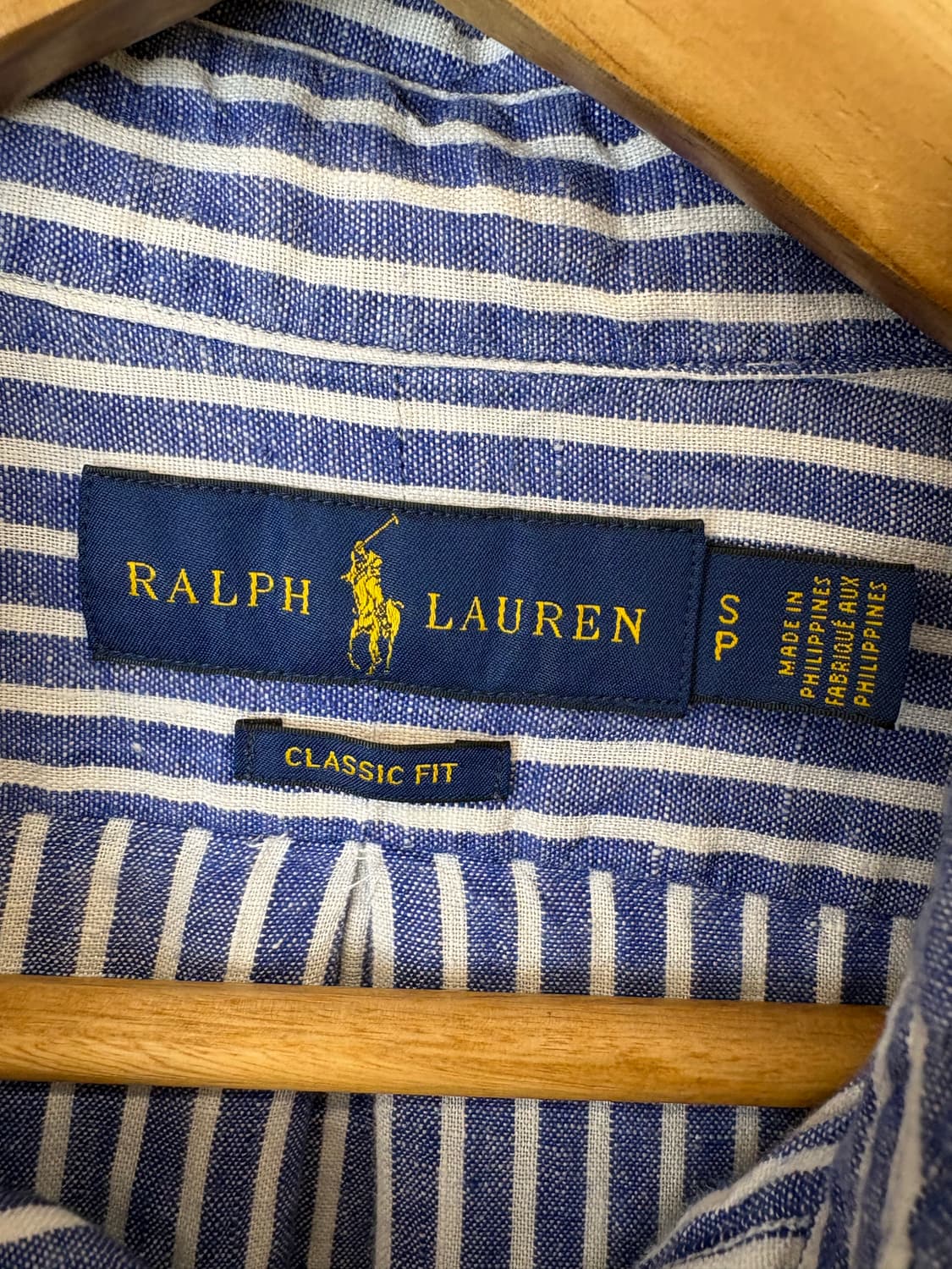 폴로랄프로렌 린넨 스트라이프 셔츠 상품이미지6