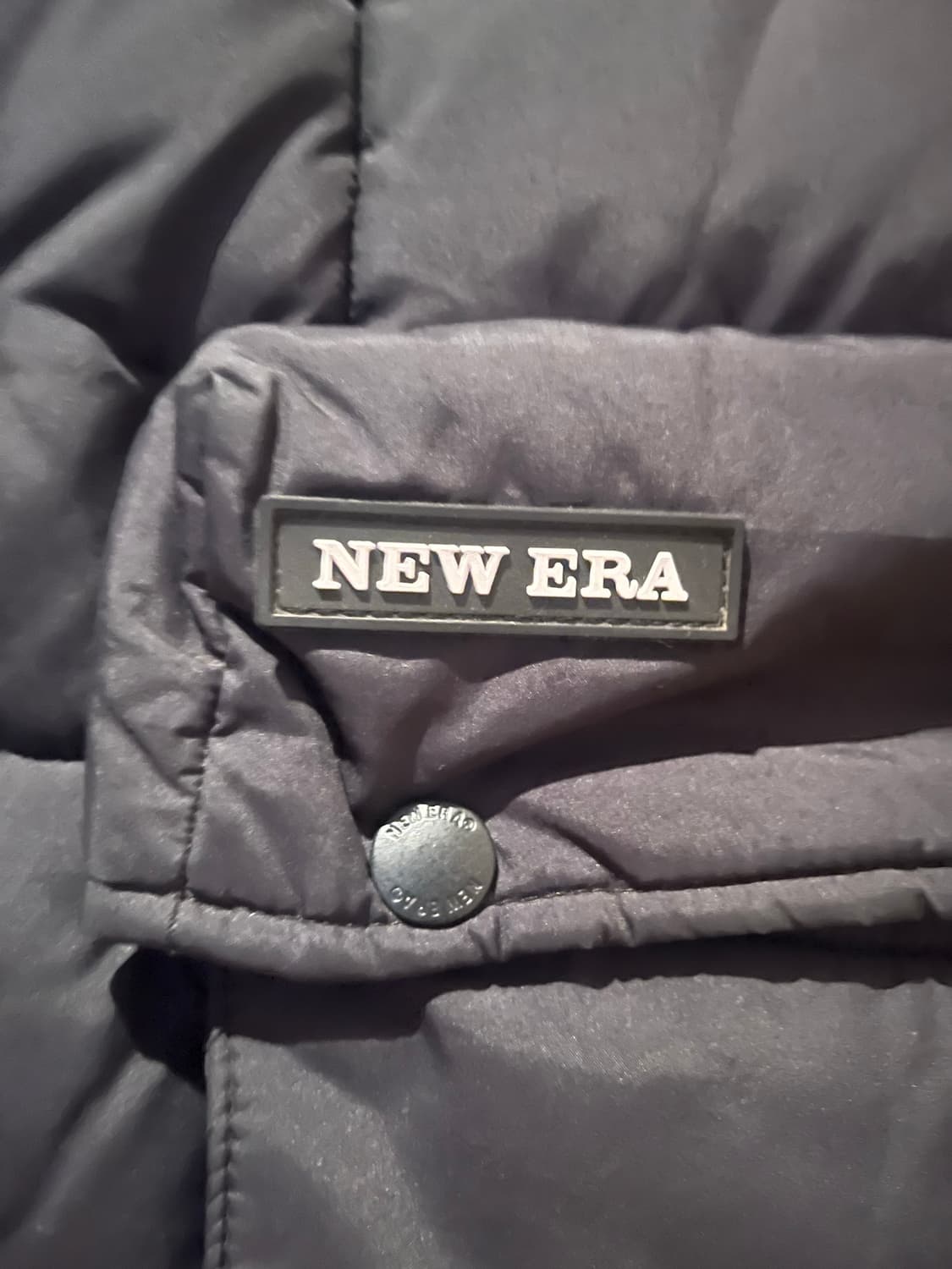 뉴에라 패딩 조끼 검정 L (100) 상품이미지4