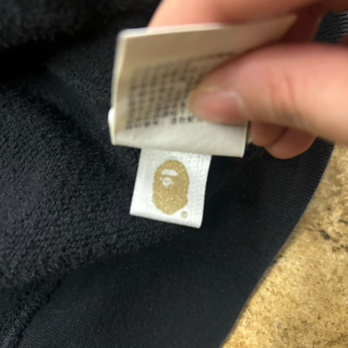 베이프 하프 블루 청계 카모 풀 후드집업  상품이미지7