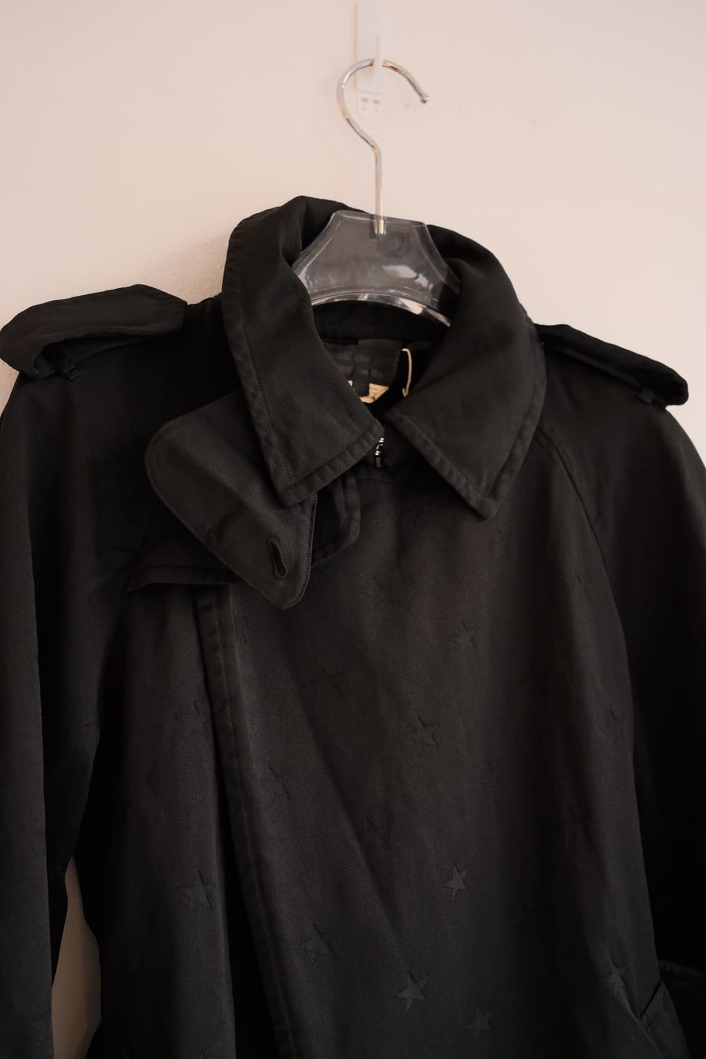 Asymmetric star trenchcoat  상품이미지8