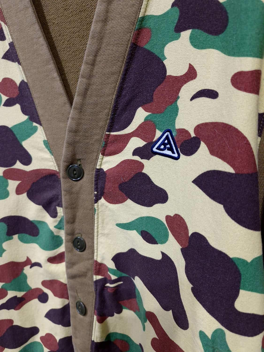 베이프(A BATHING APE) 카모 코튼 가디건 상품이미지3