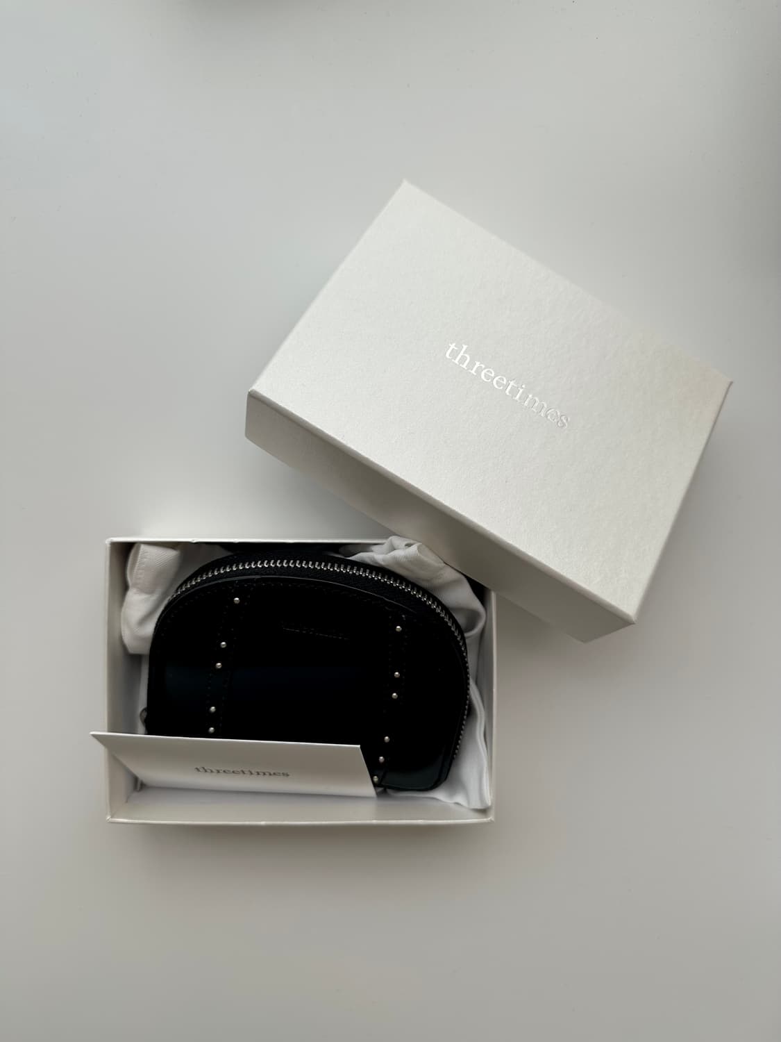 쓰리타임즈 Classic stud wallet 지갑 상품이미지2