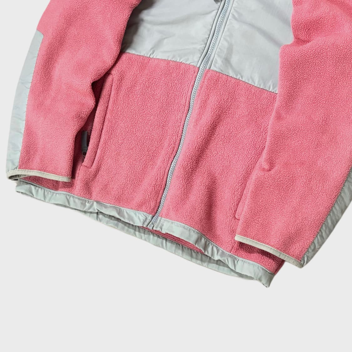 노스페이스 핑크 딸기우유 후리스 집업 자켓  상품이미지3