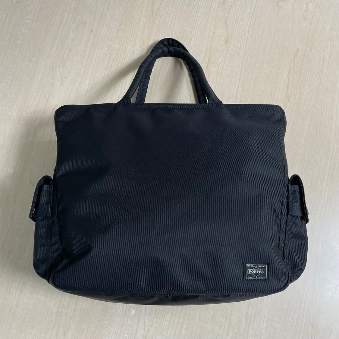 PORTER UNIT TOTE BAG BLACK 상품이미지2