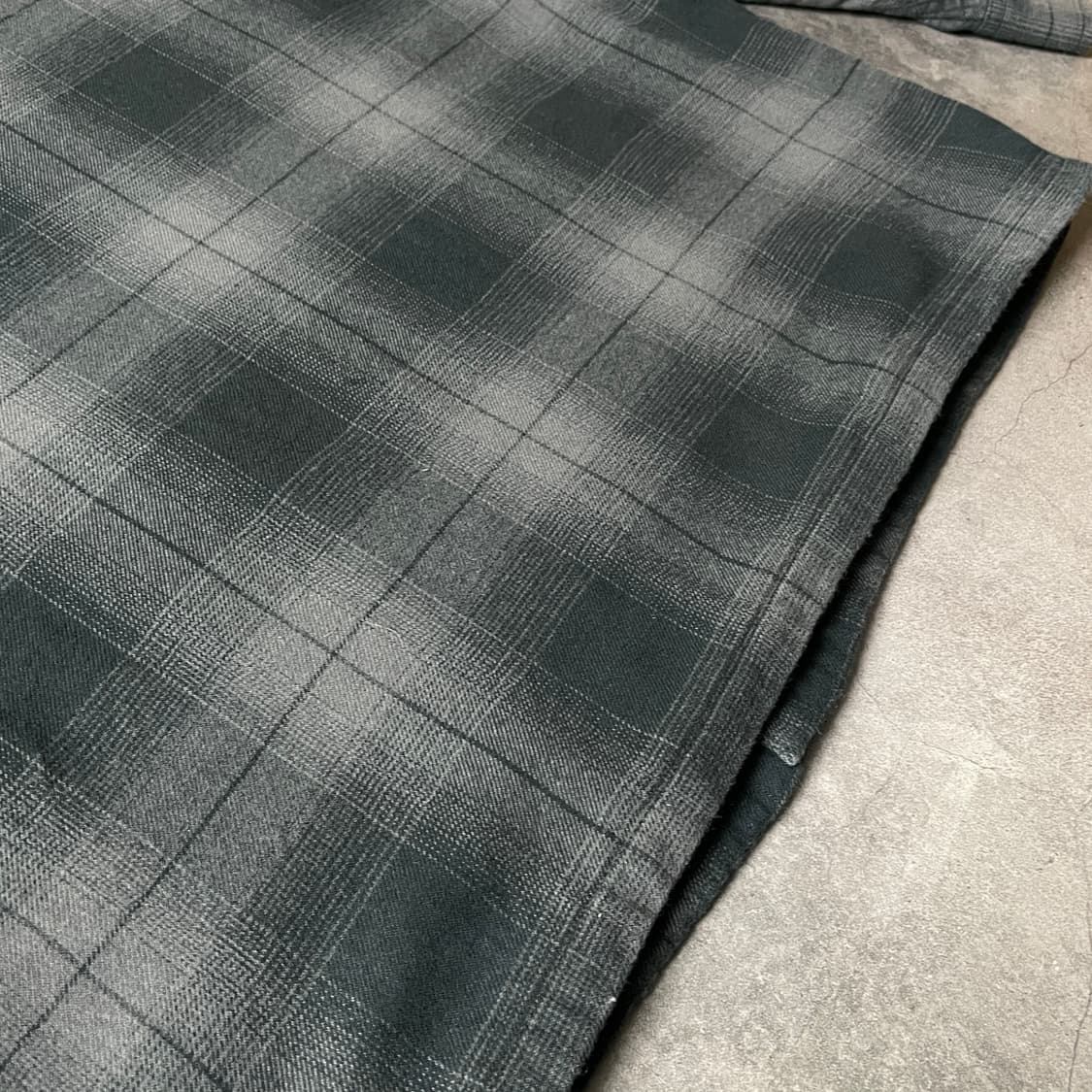 VANS 반스 빈티지 그레이 체크 코튼 셔츠자켓 A00451 상품이미지8