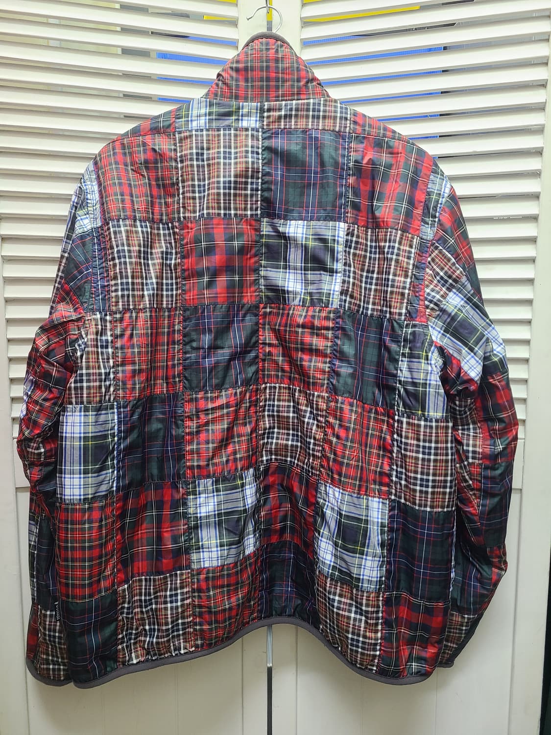 스투시 00s 패치워크 양면 후리스 상품이미지4