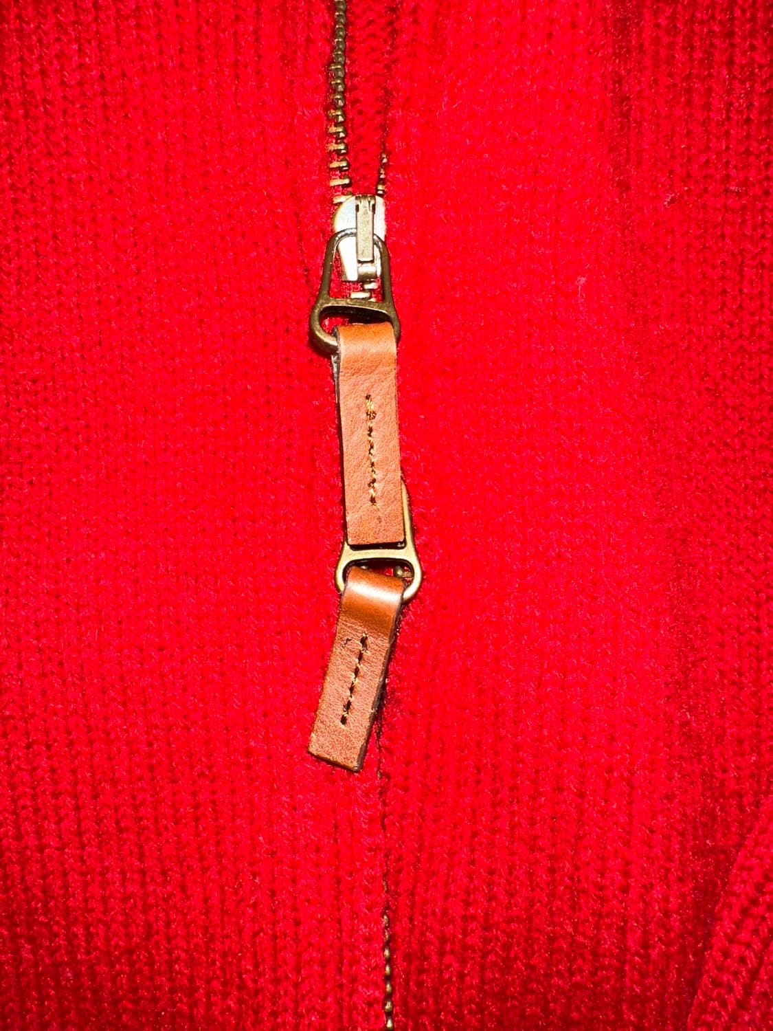 폴로 빅포니 투웨이 니트 집업 L 상품이미지3