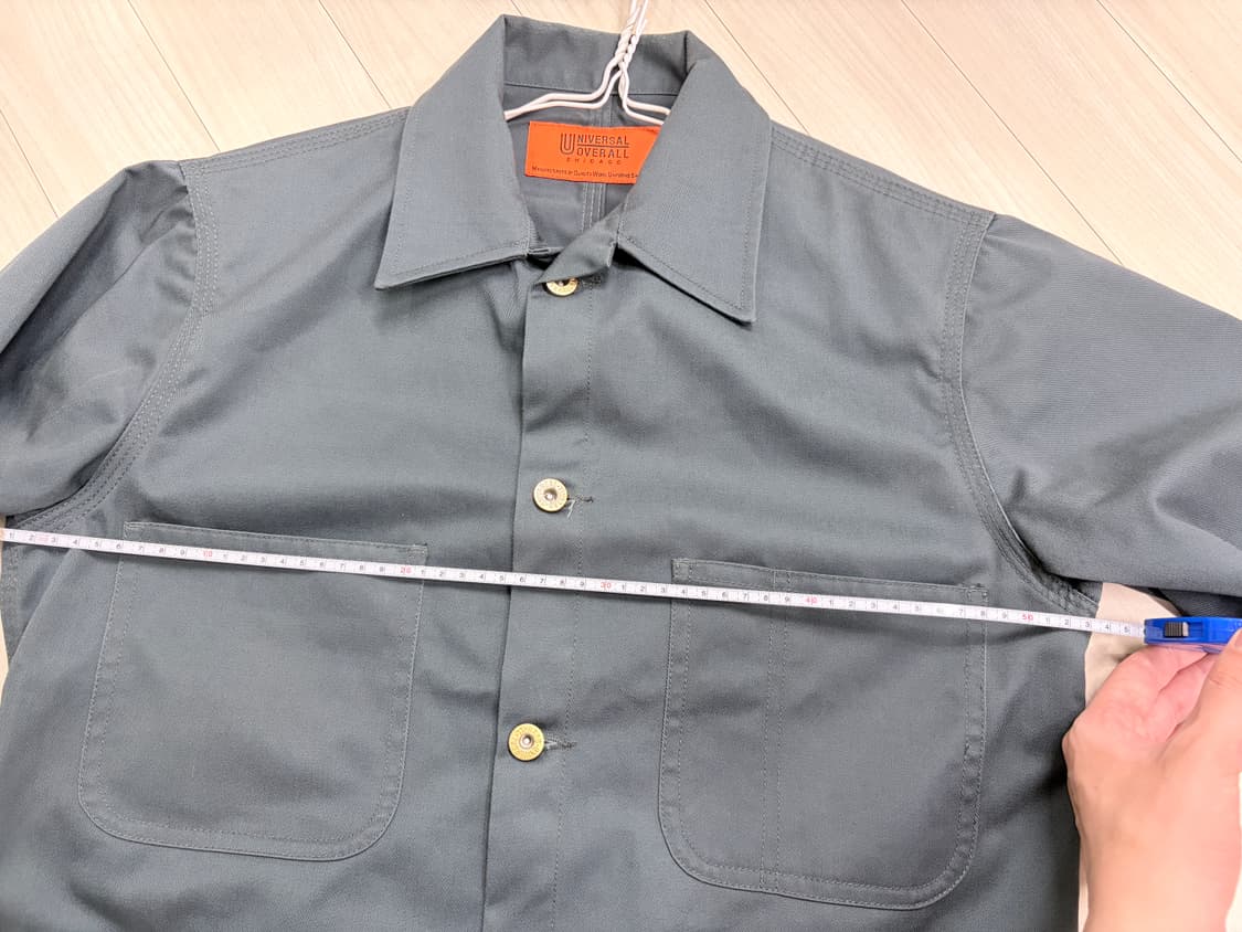 유니버셜오버롤 재팬 커버올 그린 s사이즈 상품이미지6