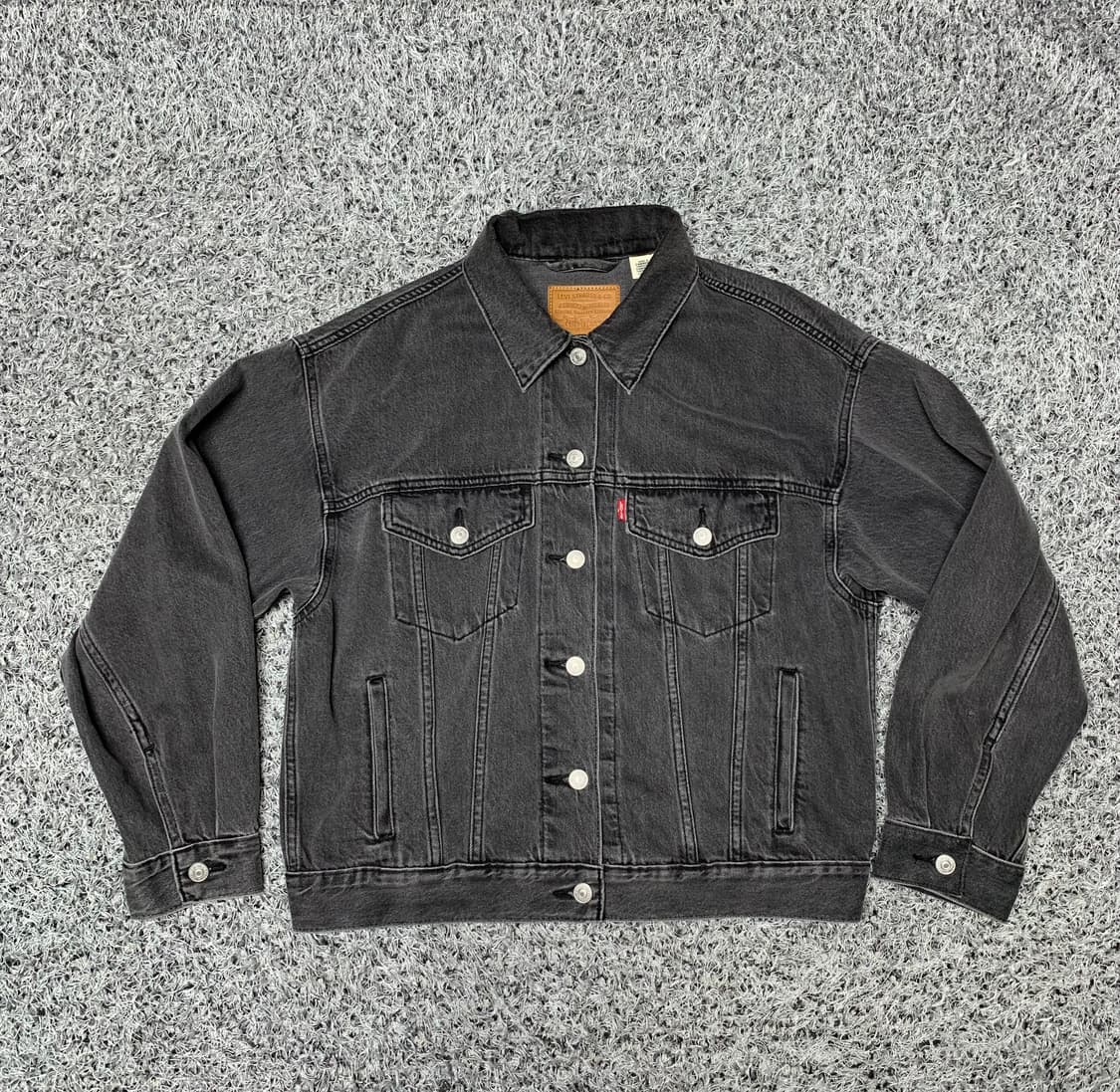 S)리바이스 블랙 트러커 상품이미지1