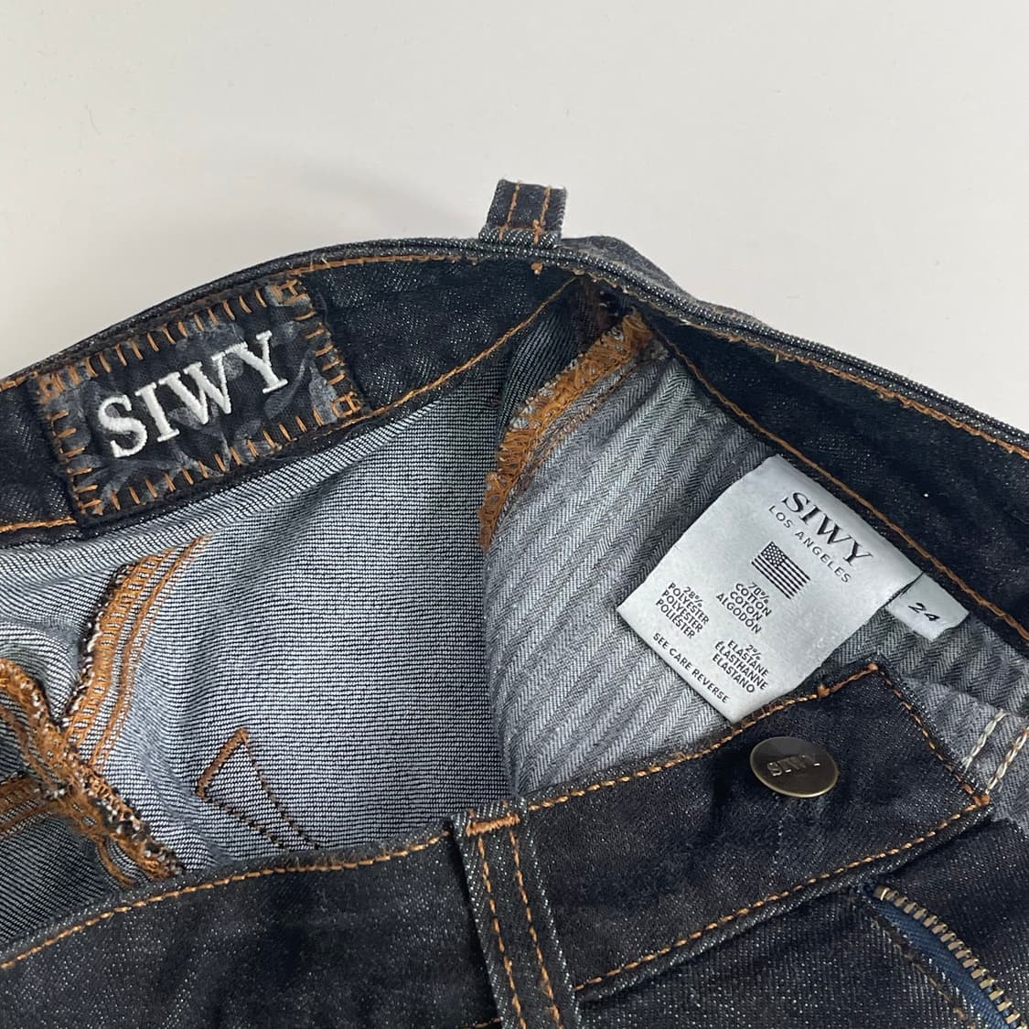 씨위진 SIWY 스판 데님 24인치 (Made in USA) 상품이미지10