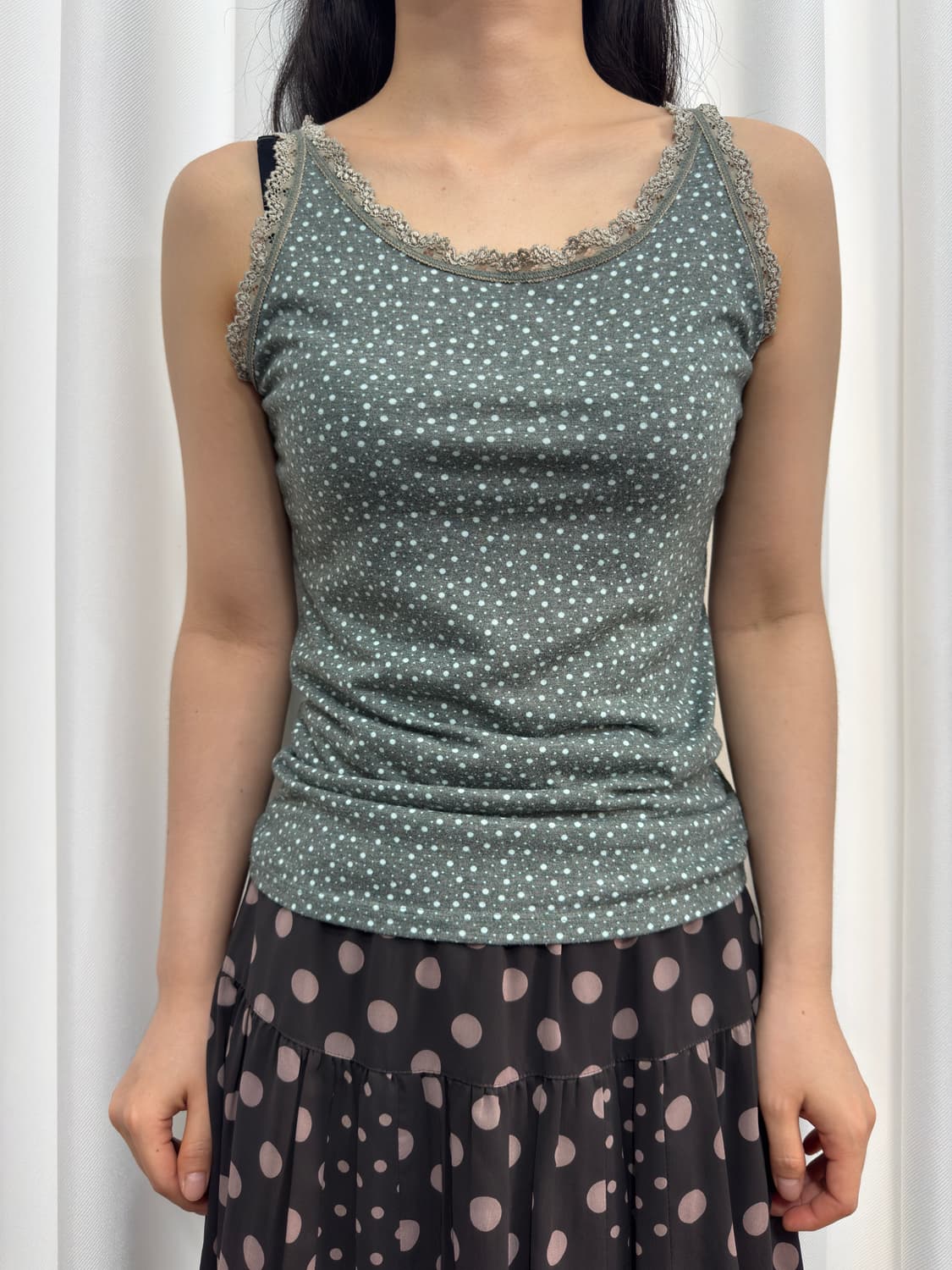 here’s pattern sleeveless 상품이미지1
