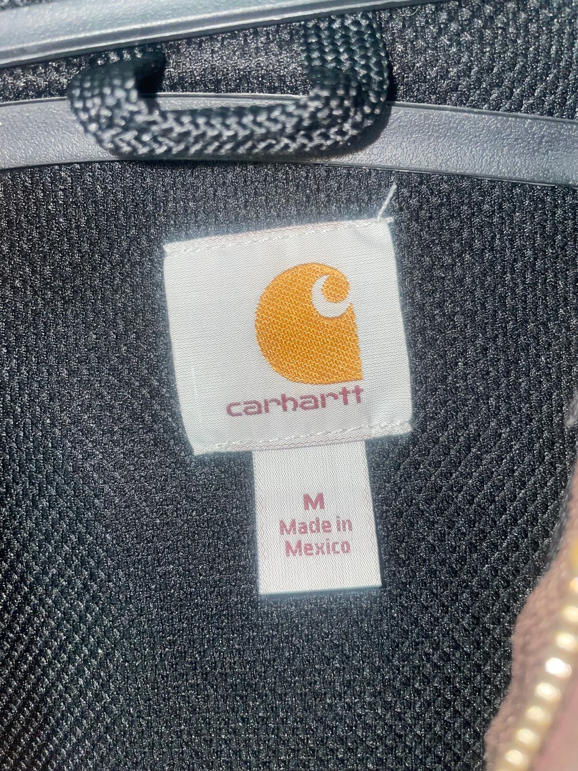 칼하트 레인디펜더 다크브라운 후드집업 상품이미지5