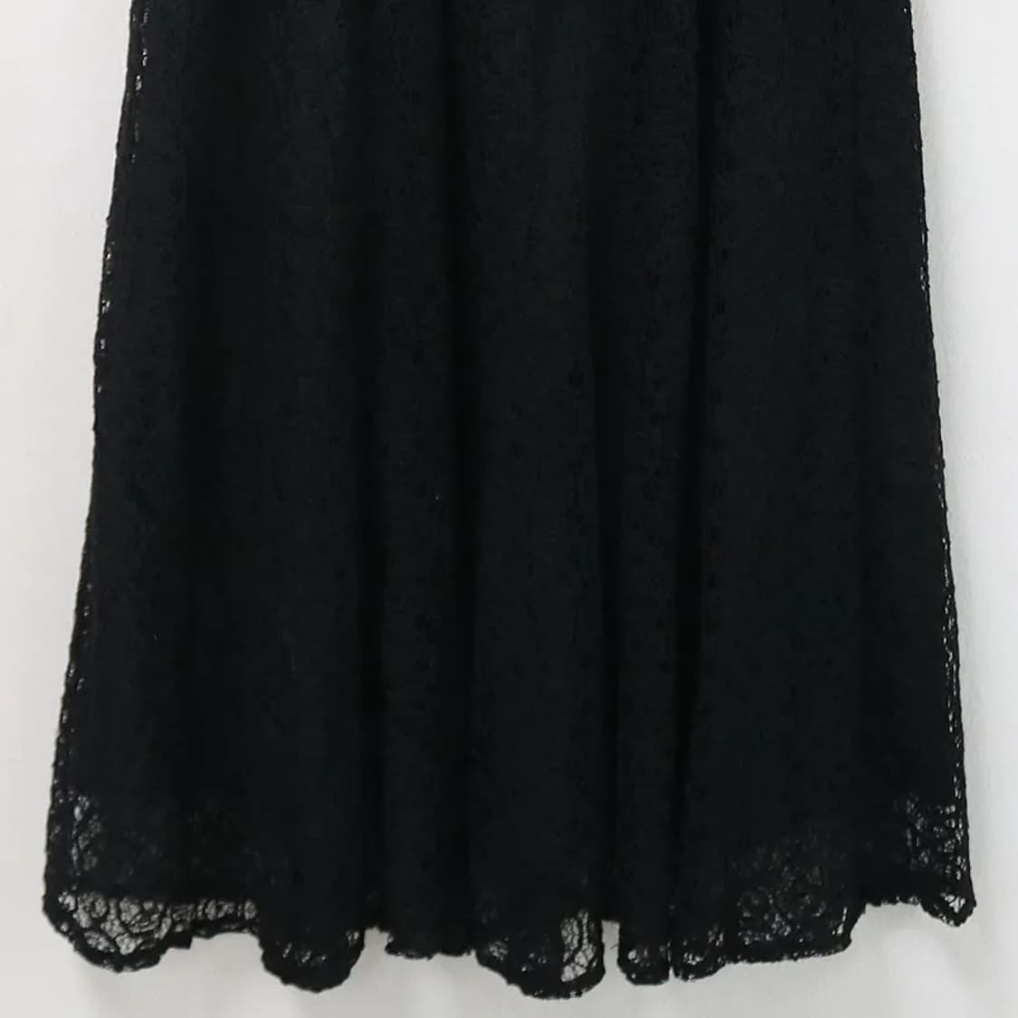 얼스 뮤직 레이스 레이어드 롱 스커트 61441 상품이미지4