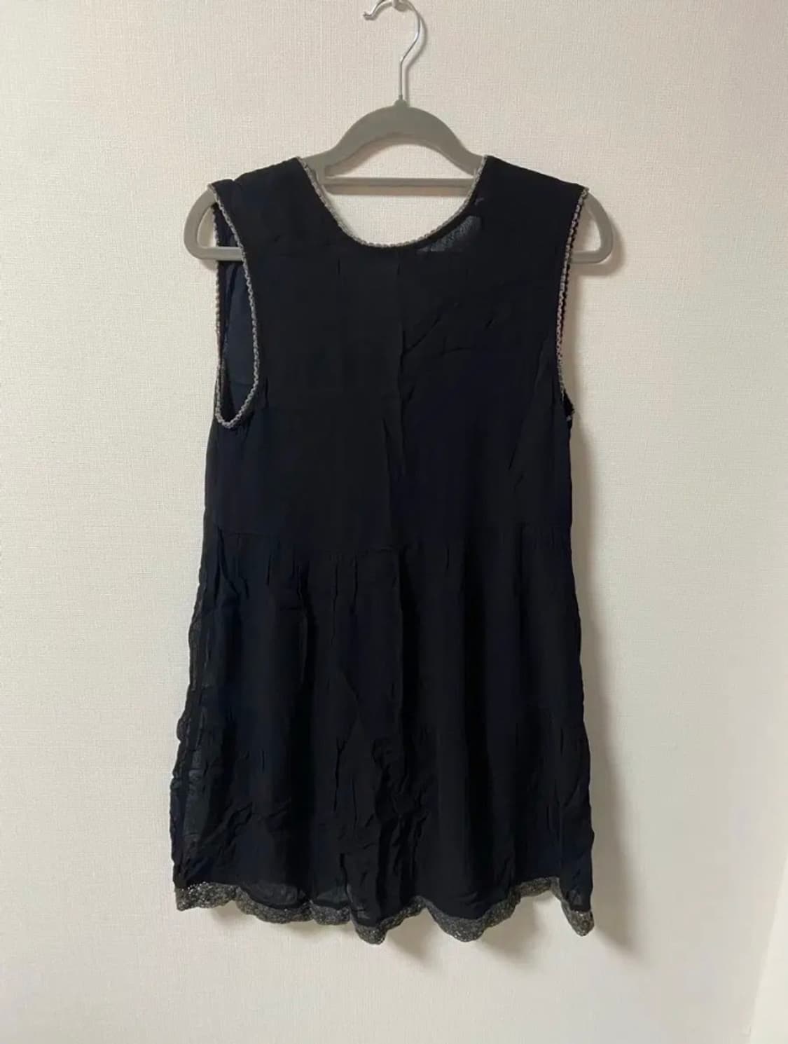 빈티지 모리걸 보헤미안 민소매 원피스 상품이미지5