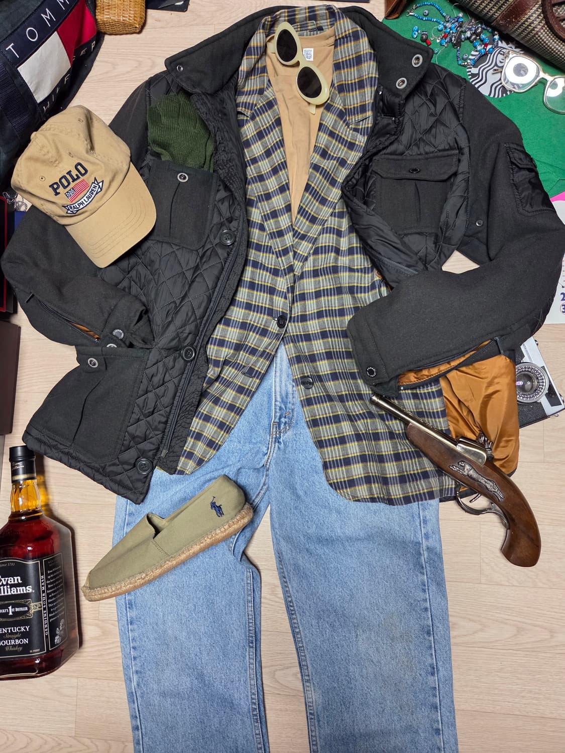 ARMANI 아르마니 알마니 퀼팅 자켓 필드자켓 라이더 바이커 상품이미지3