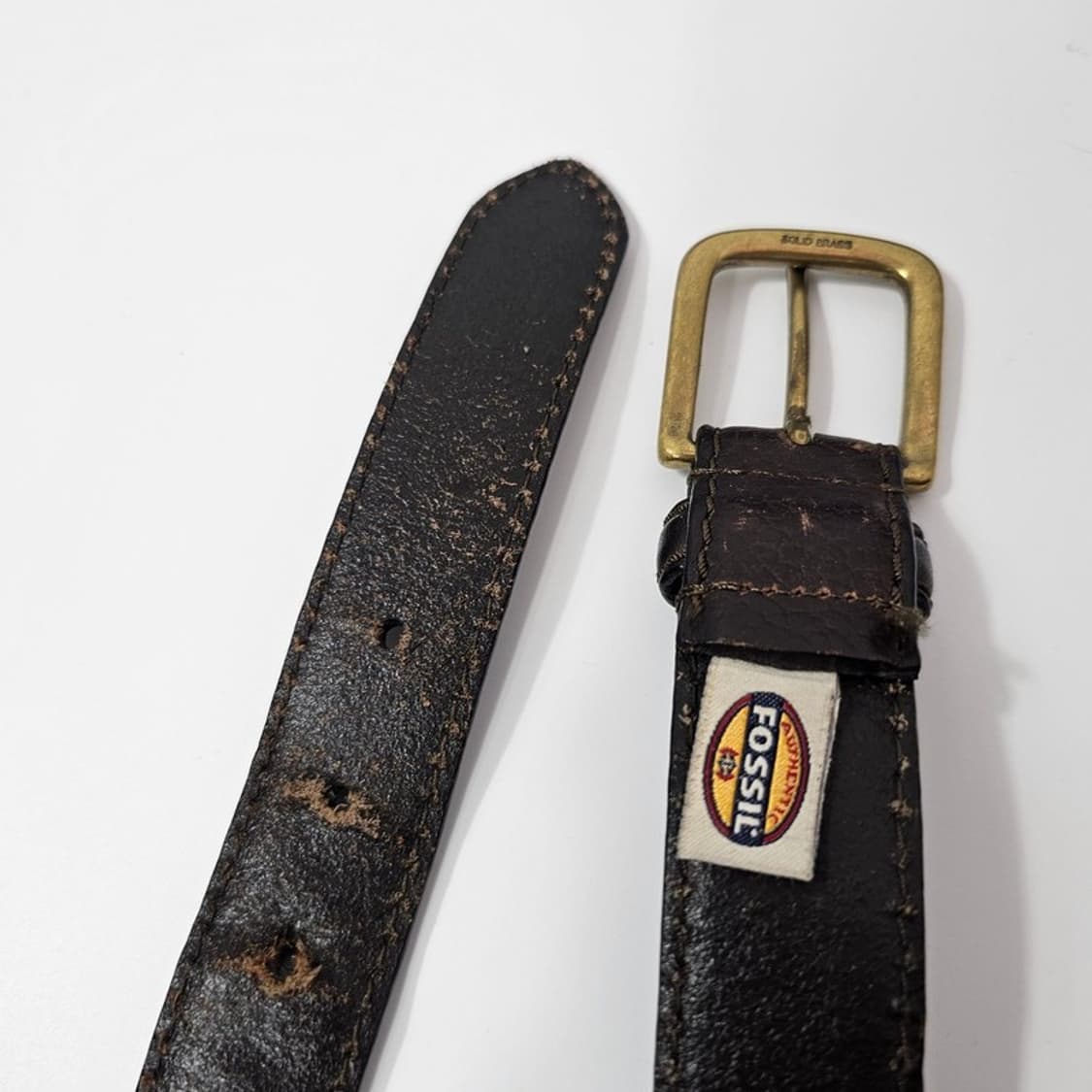 FOSSIL 빈티지 레더 벨트 상품이미지5