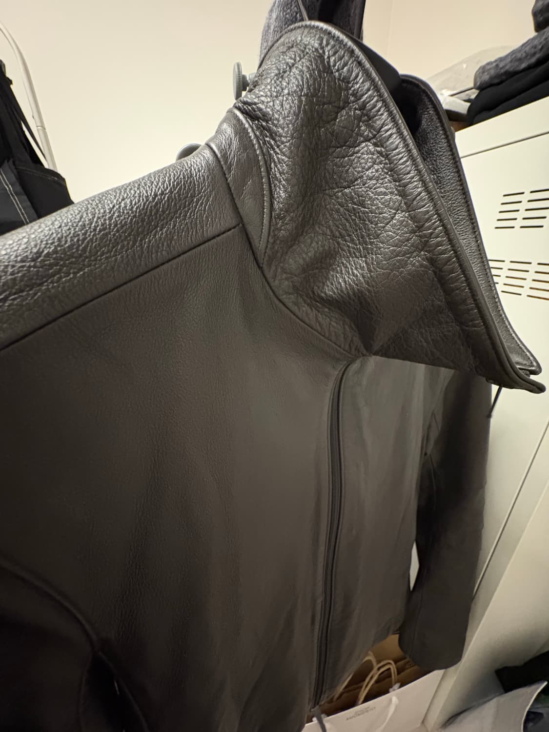 [1] 머듈 레더 자켓 브라운 상품이미지4