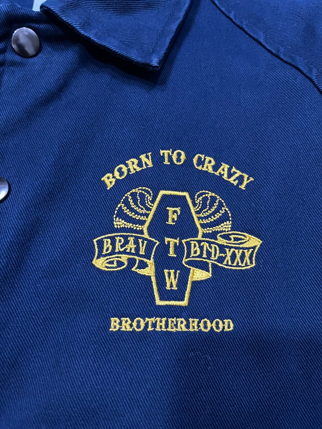 베리드얼라이브 x BASTARD-XXX 코치자켓(Large) 상품이미지2