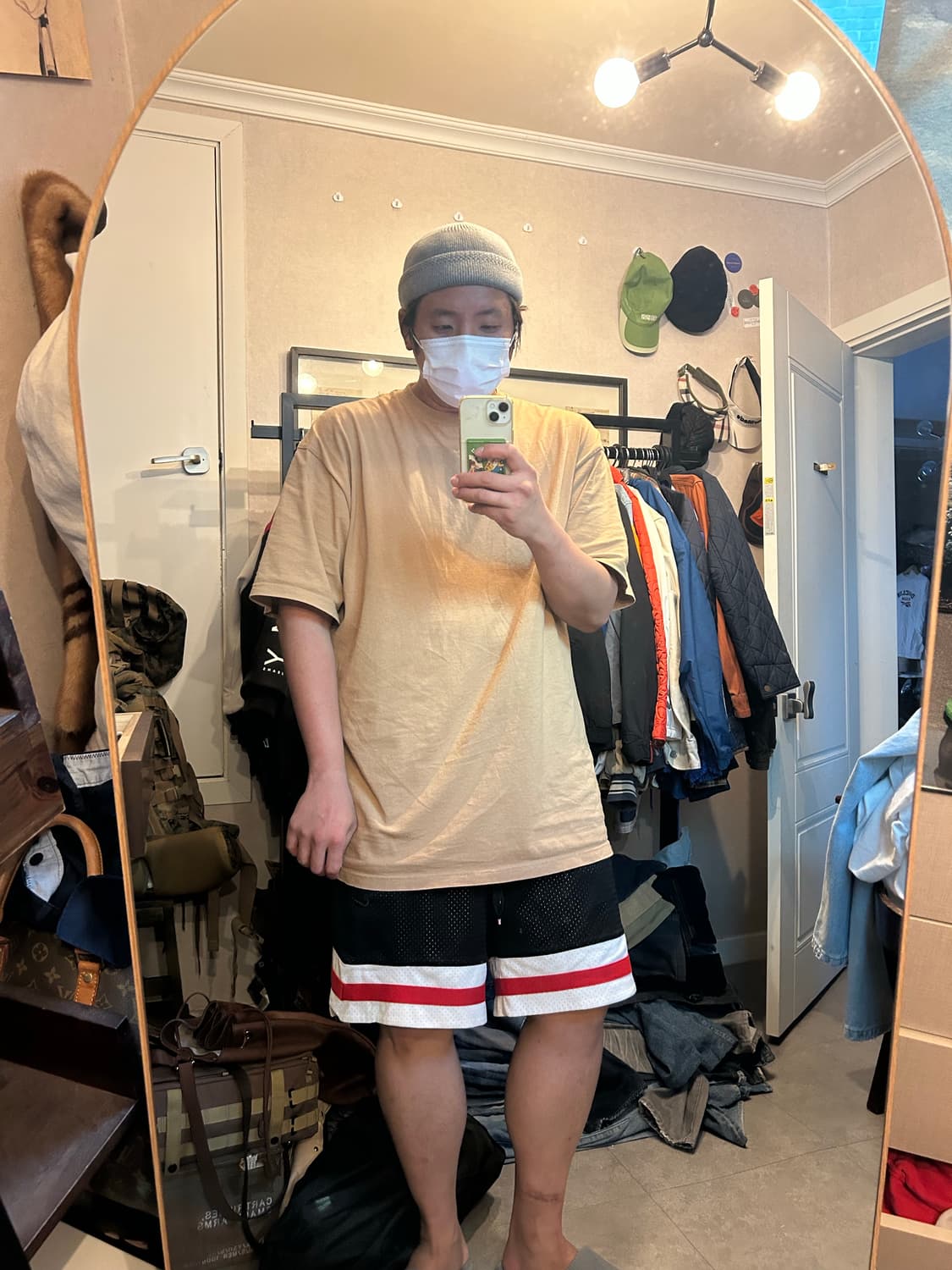  나이키 타이포그라피 빈티지 바스켓볼 팬츠  38인치  상품이미지1