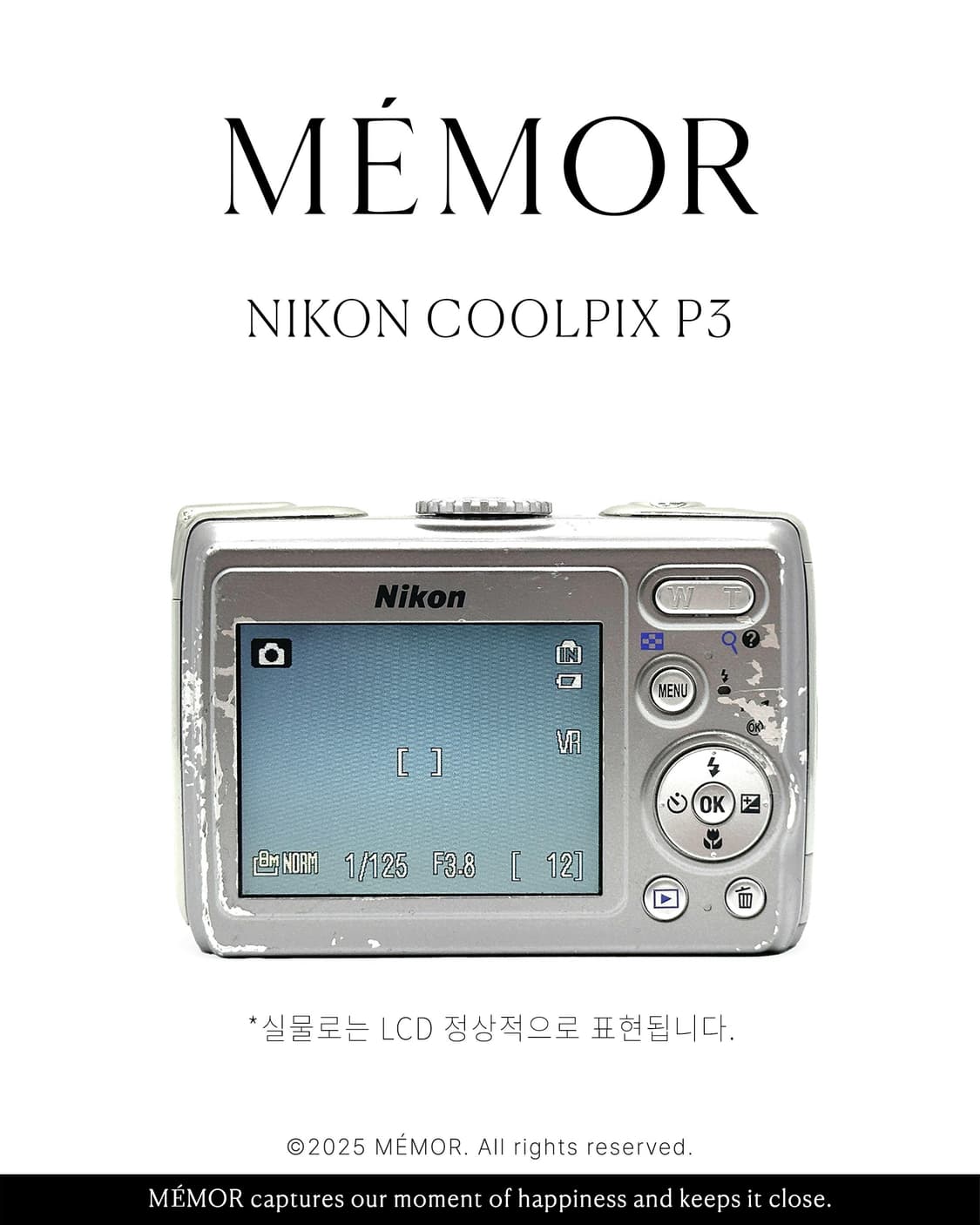 유튜버,아이돌픽✨ NIKON COOLPIX P3(P4) 니콘 쿨픽스 상품이미지5