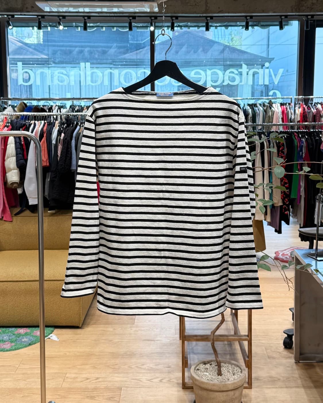 세인트 제임스 블랙 스트라이프 롱슬리브 상품이미지1