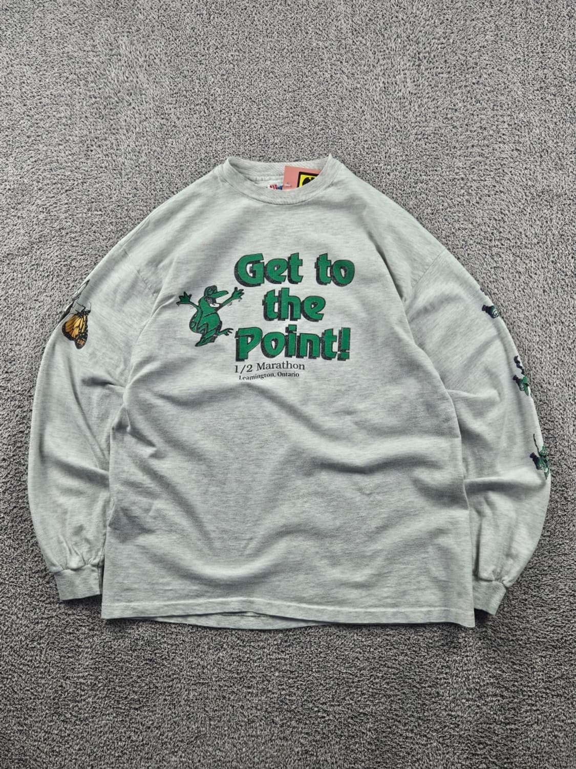 90's USA HANES 싱글스티치 롱슬리브 ( L ) / 11138 상품이미지1