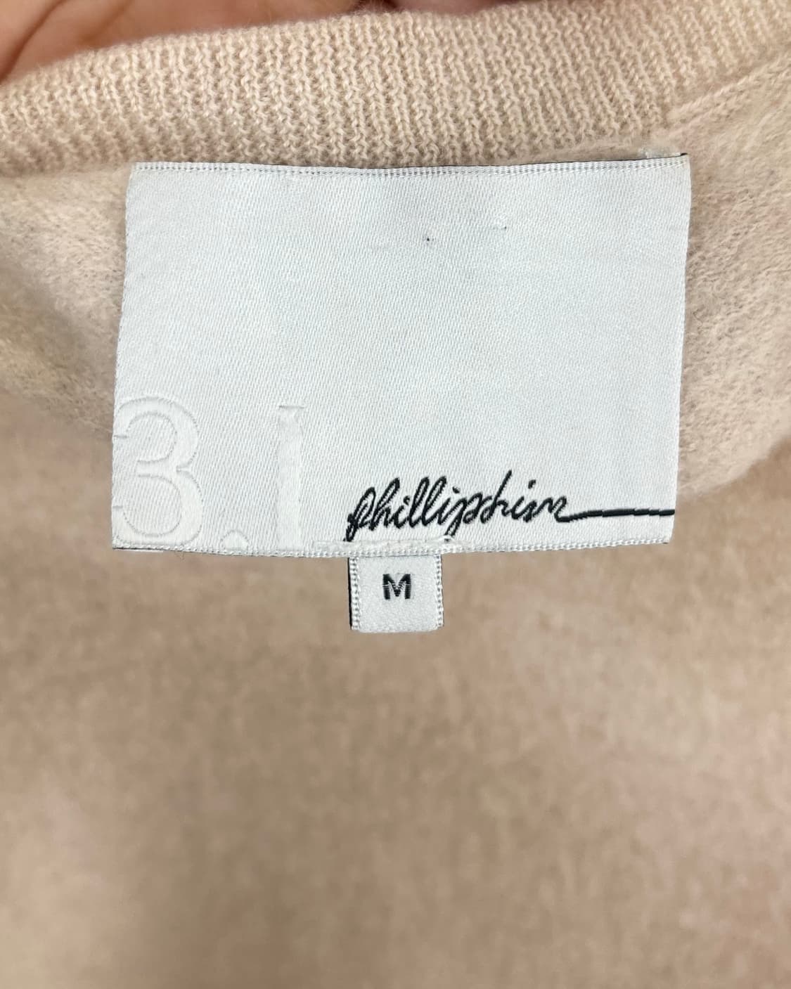 3.1 필립 림 베이지 롤업 레그 울 니트 상품이미지7