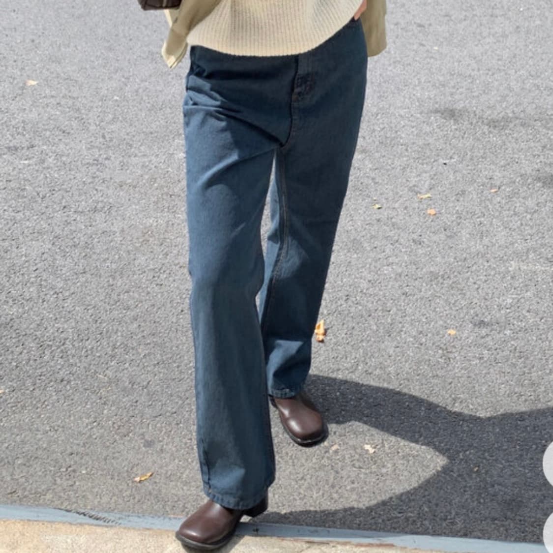 98도씨 더비 절개 라운딩 로퍼 브라운 240 상품이미지2