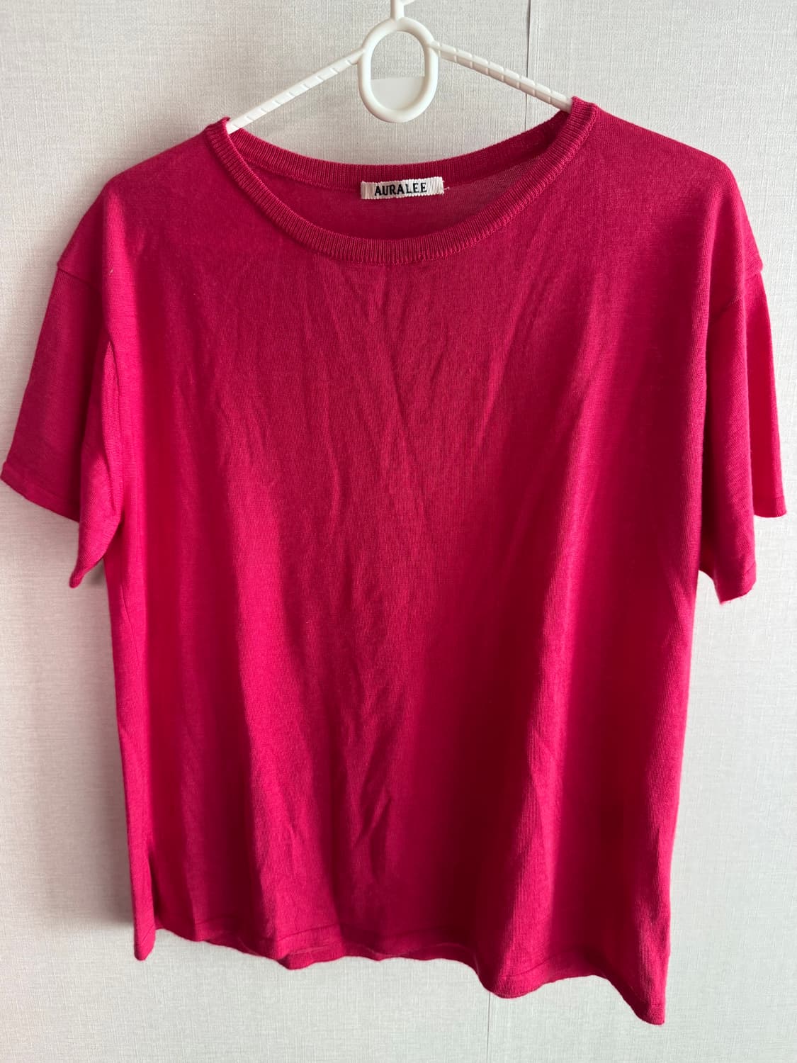 (1)오라리 캐시미어실크 반팔 상품이미지1