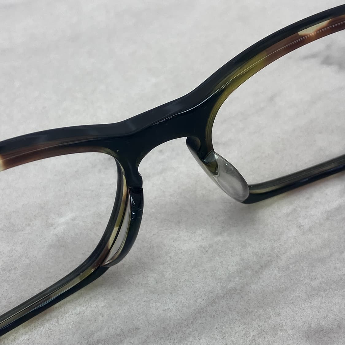 C99 블레이즈알콜 BLAZE+ALCOHOL 블랙 패턴 웰링턴 뿔테 안경 상품이미지4