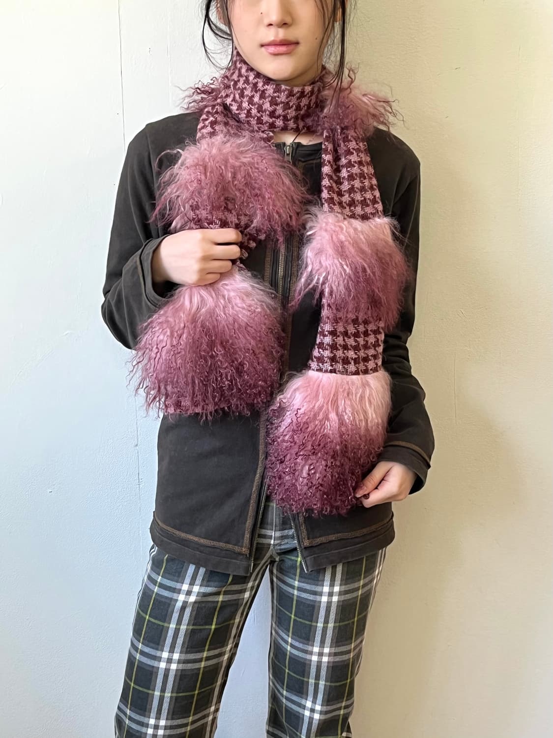 Jouet 그라데이션 퍼 머플러  상품이미지5