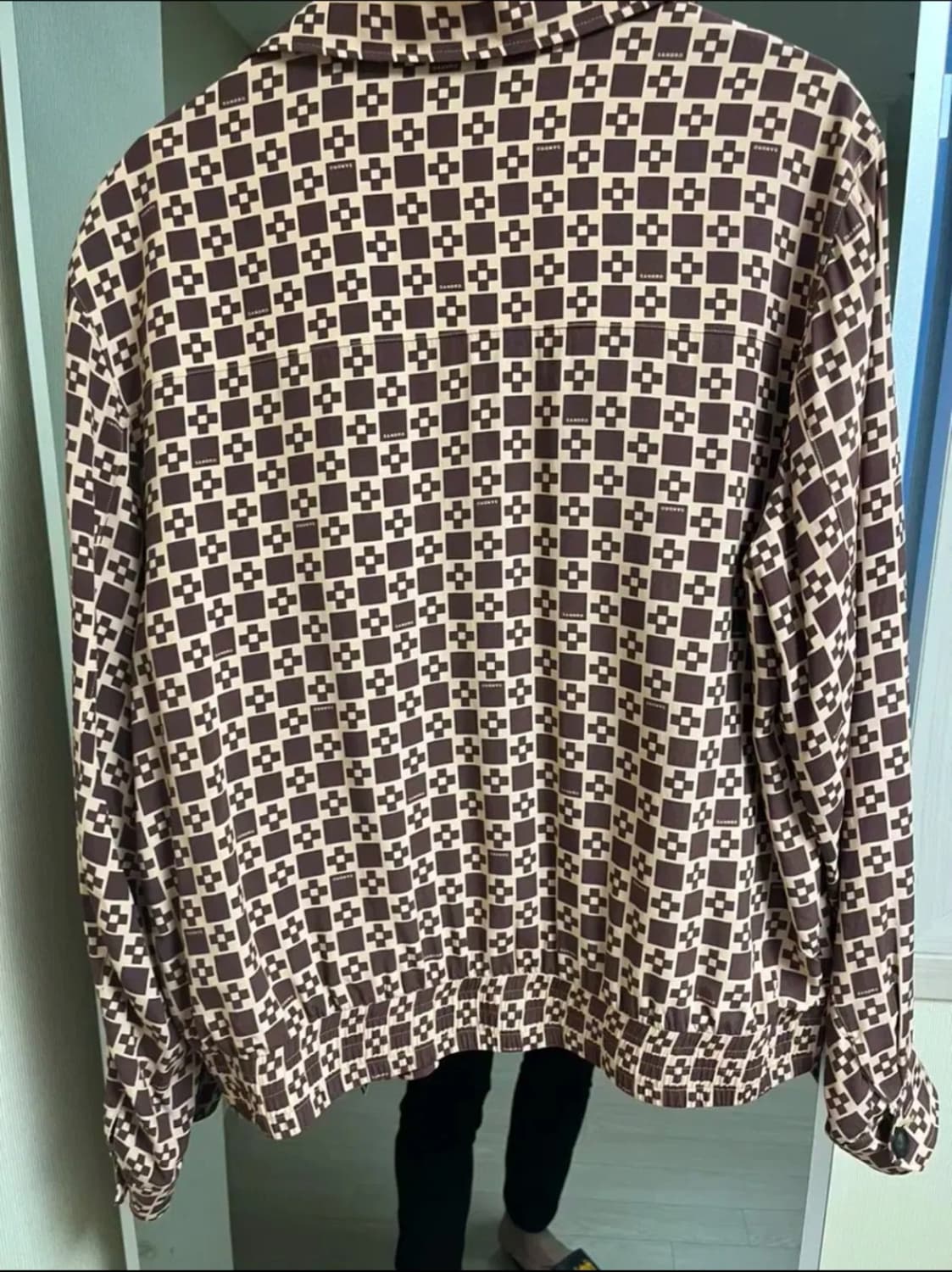 산드로 크로스 집업 재킷 (54) 상품이미지5