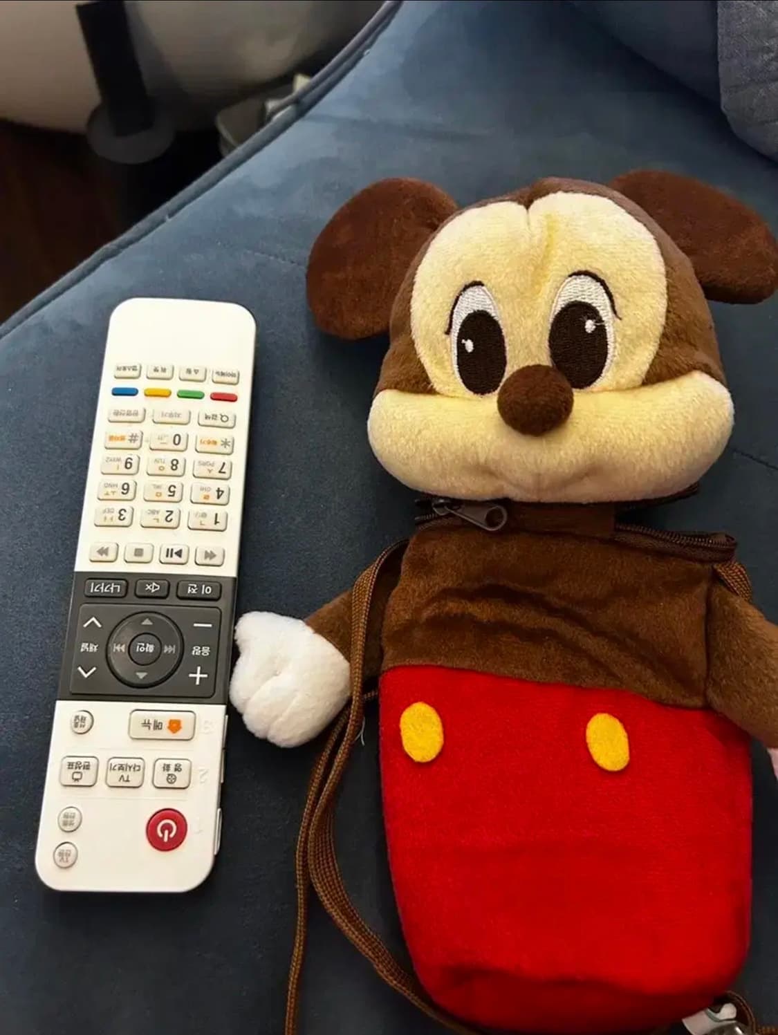 미키마우스 디즈니 빈티지 필통/미니포켓 목걸이 인형 상품이미지1