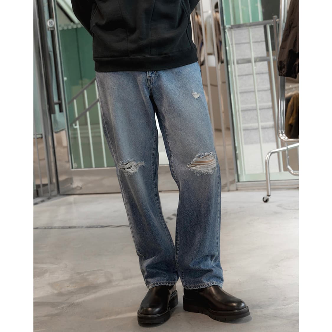 Johnbull 13.5oz Denim Straight Pants 상품이미지5