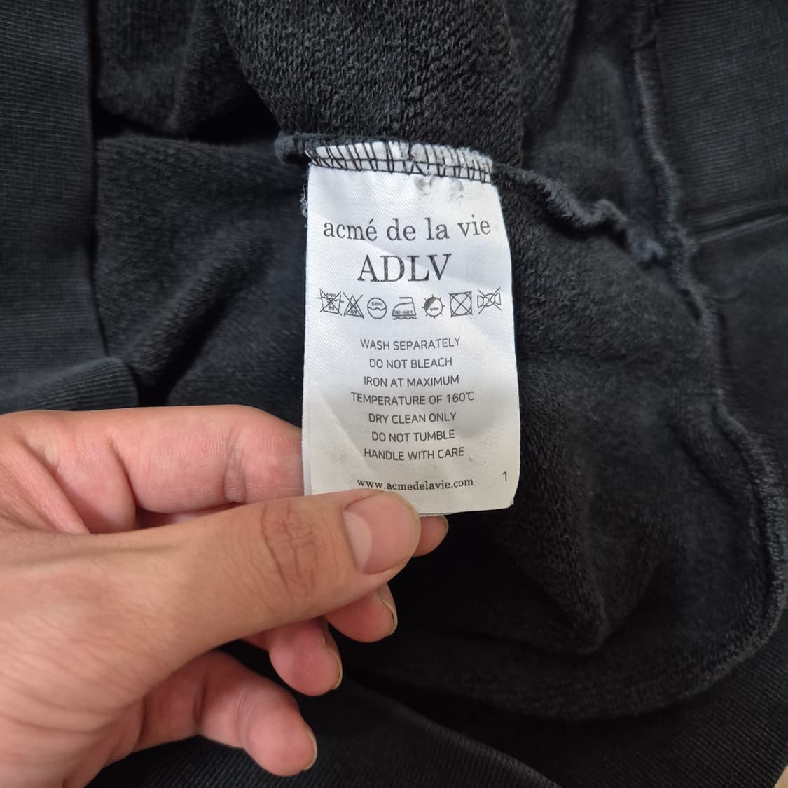 아크메드라비 베어 빅로고 후드티 상품이미지8