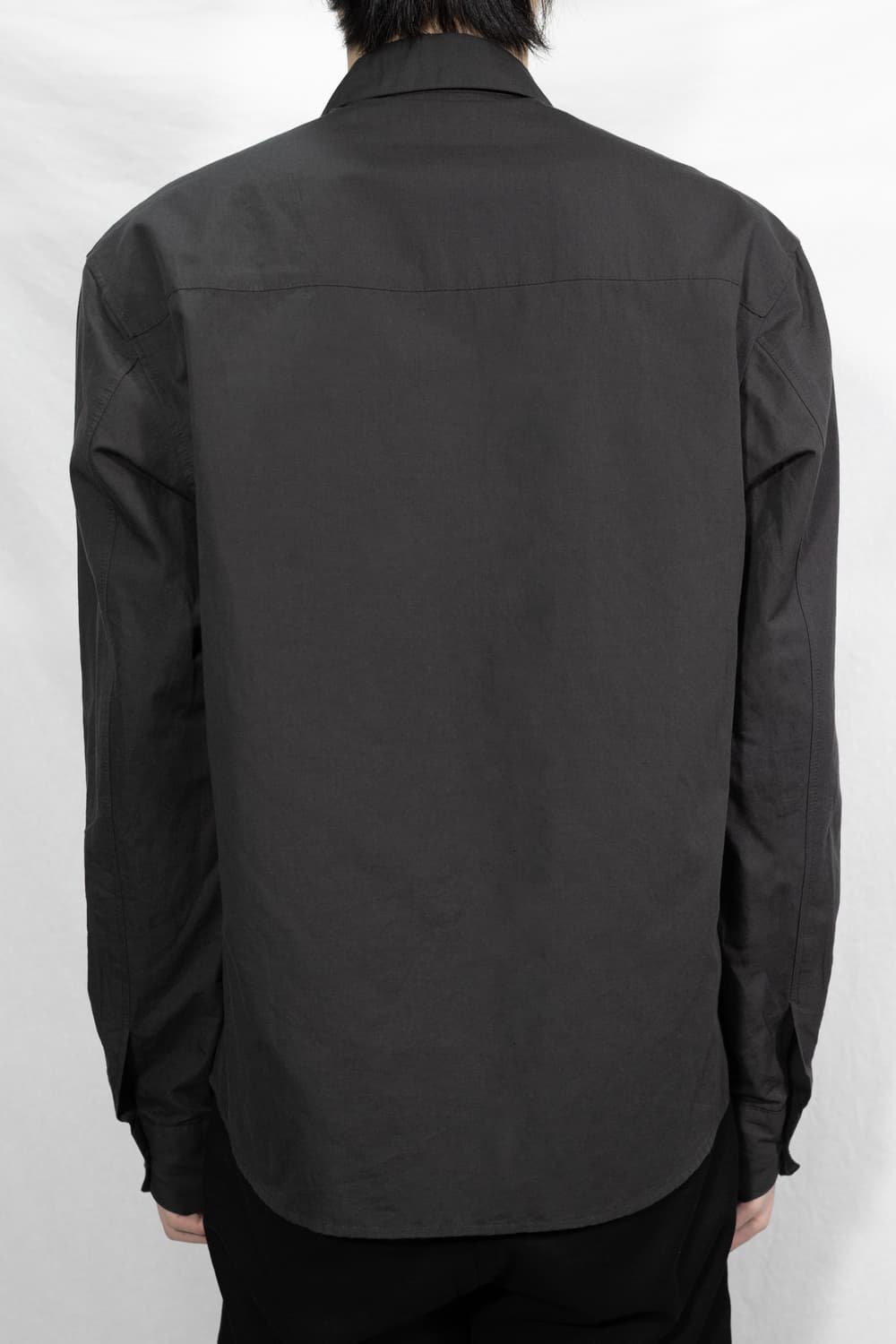 Les - Pin shirt (Charcoal) 레스 상품이미지3