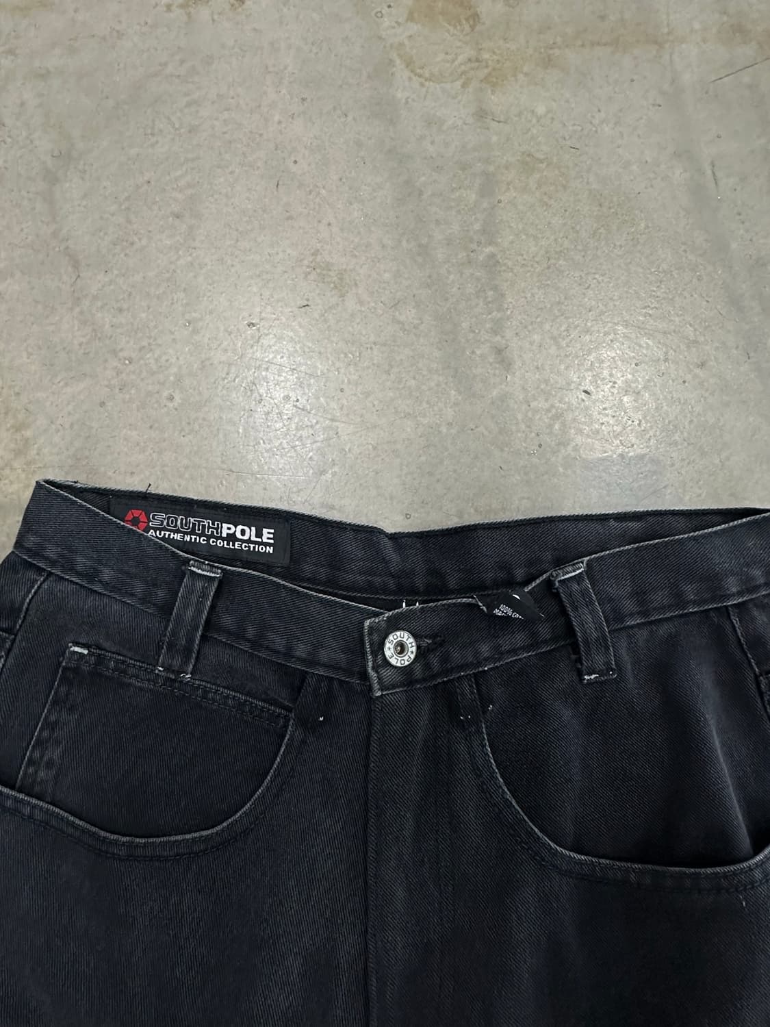 SouthPole 레드탭 스케이터 배기 흑청워시드팬츠 상품이미지9