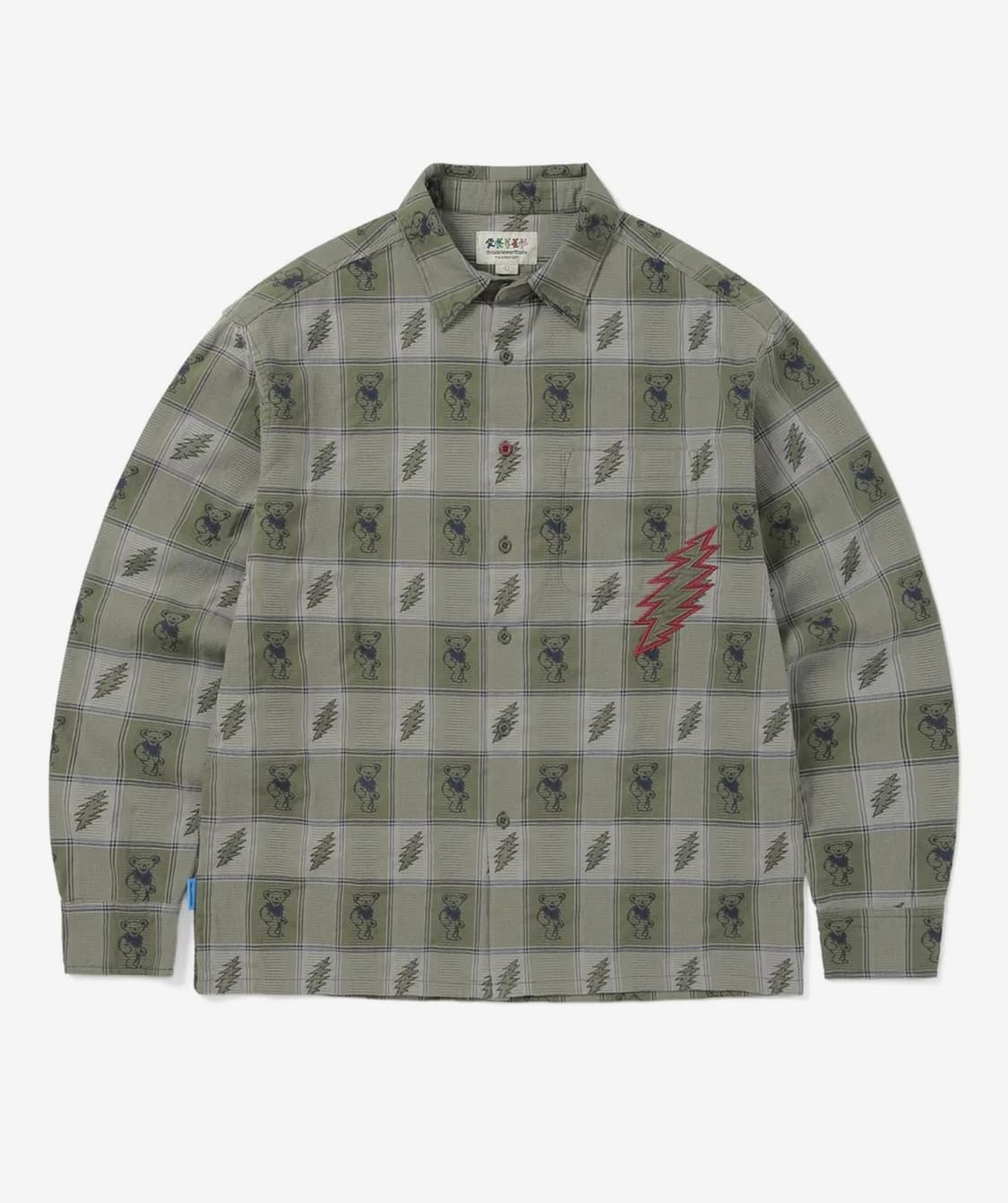 디스이즈네버댓 그레이트풀데드 셔츠 S 상품이미지1