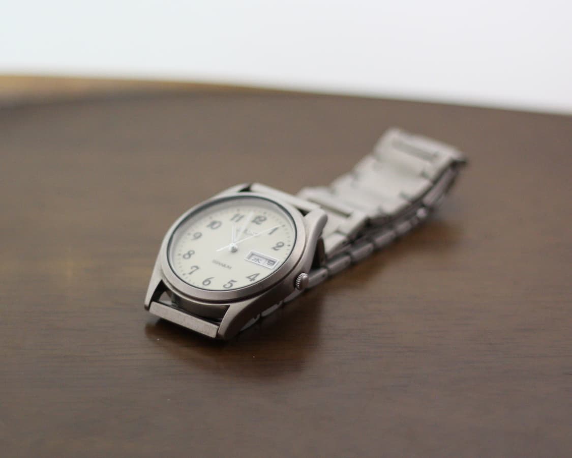 [Seiko] 세이코 빈티지 티타늄 데이데이트 워치 상품이미지2