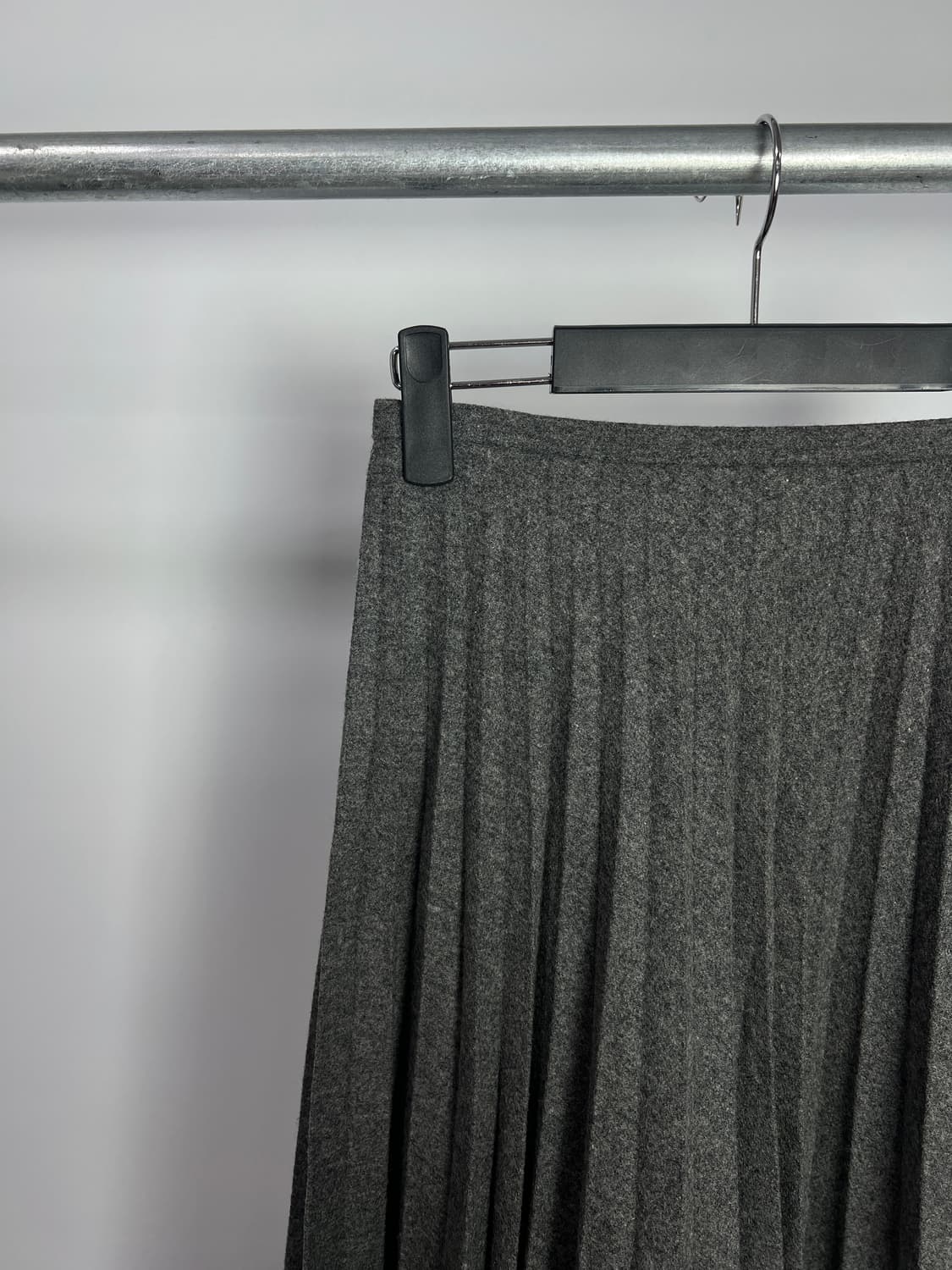NOUE-RUE 플리츠 울 스커트 상품이미지2