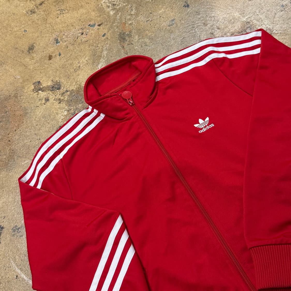 [정품/L] 아디다스 삼선 트랙탑 레드 져지 b17 상품이미지1