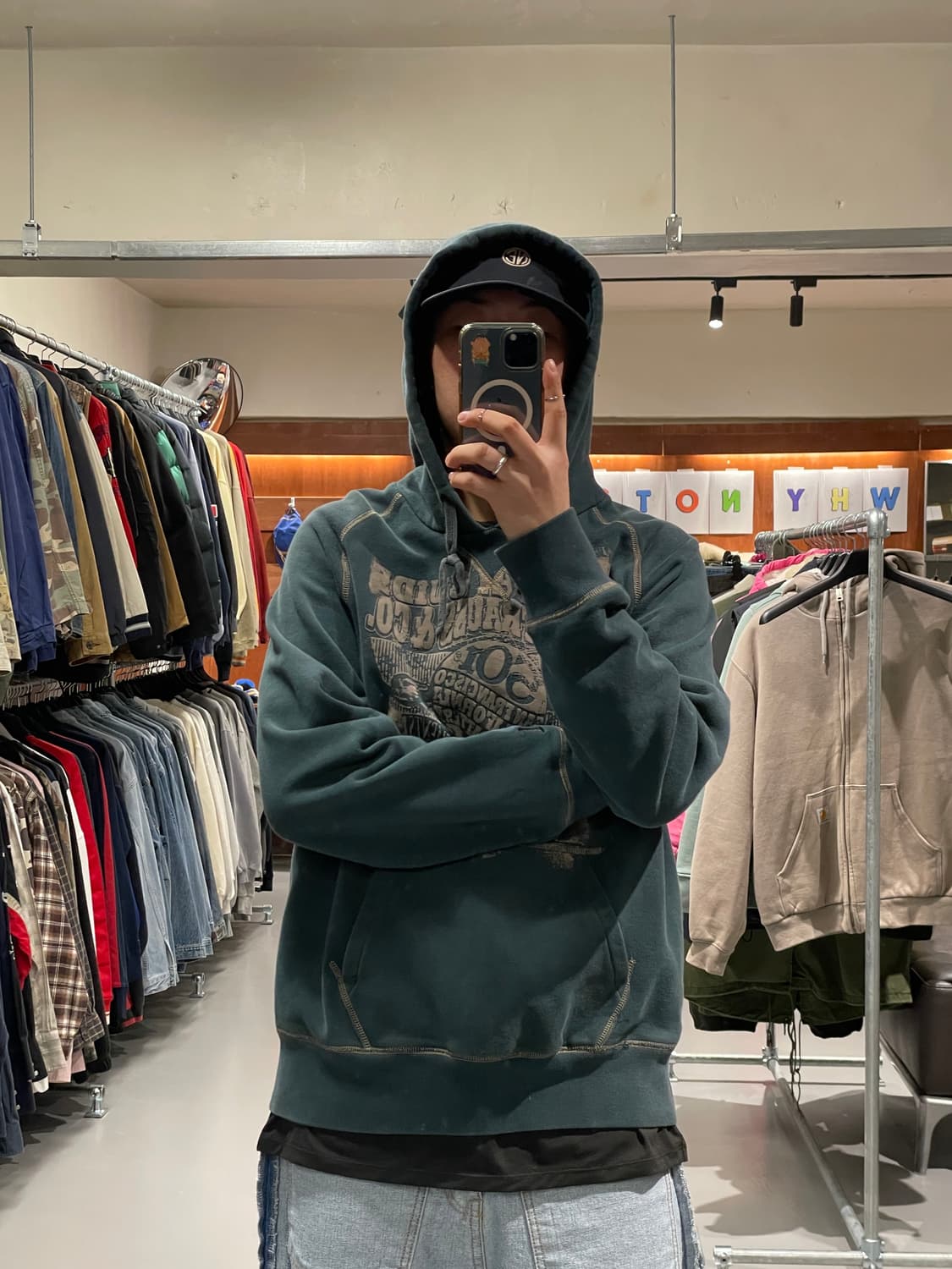 리바이스 501 후드 티셔츠   상품이미지2