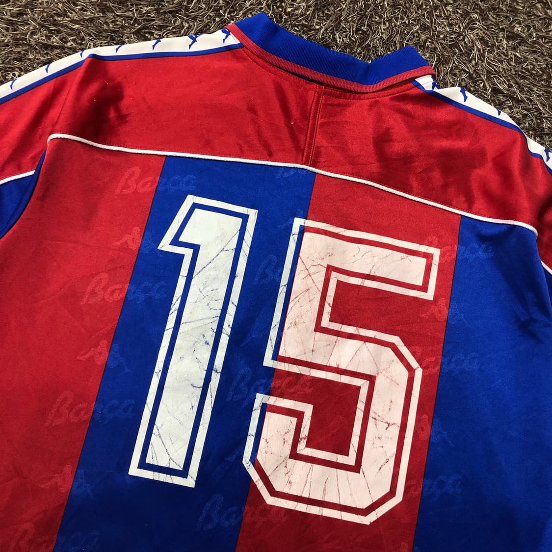 카파 바르셀로나 92-95 유니폼 반팔 티셔츠 상품이미지4