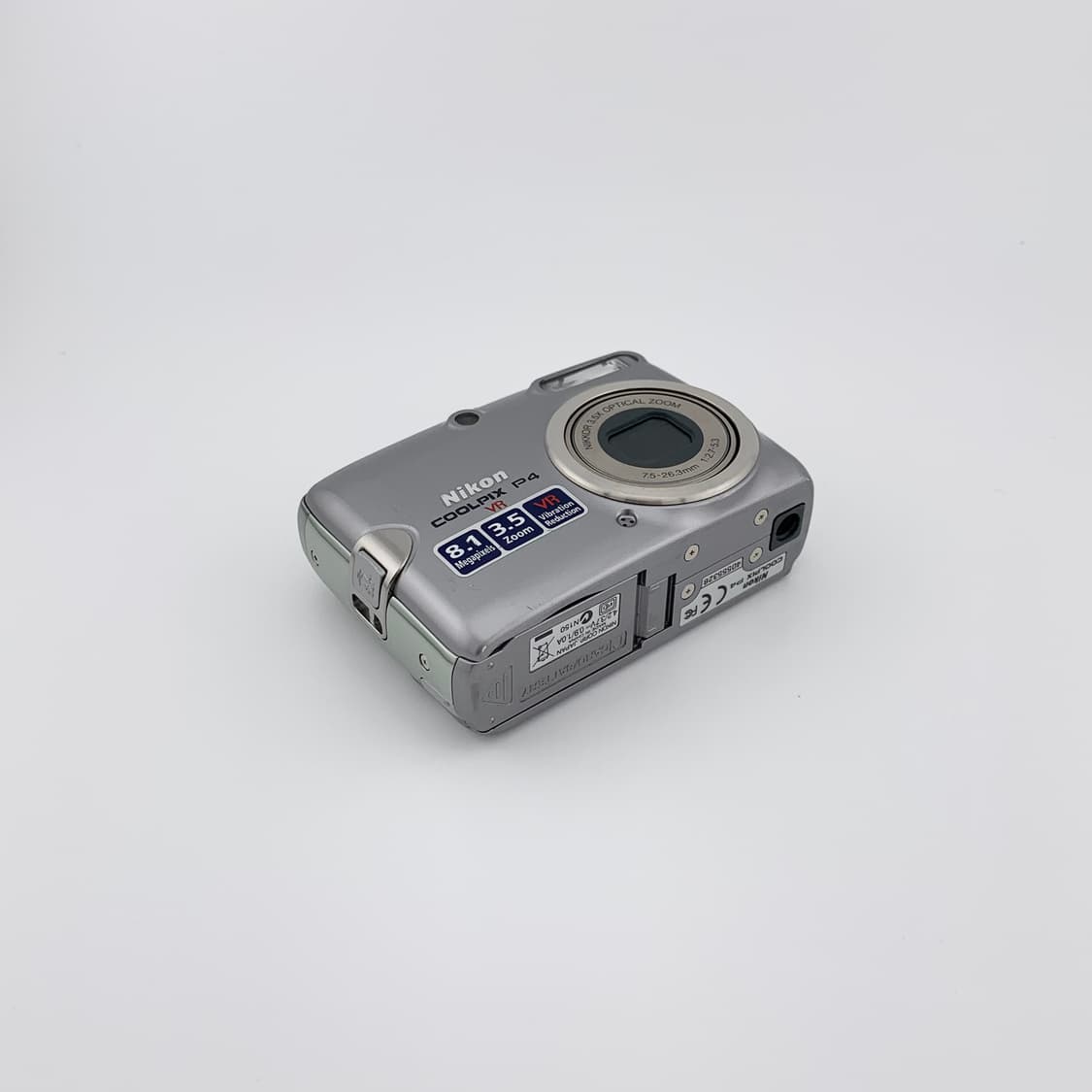 초미품🫧니콘 쿨픽스 p4 실버 (nikon coolpix p4) 상품이미지5
