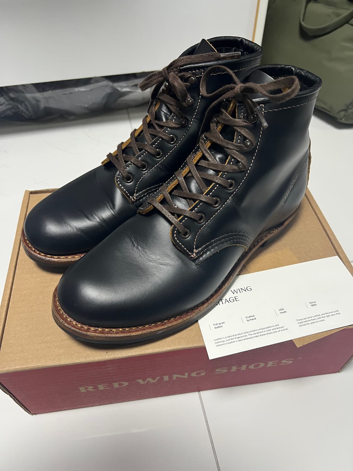 택포56) 레드윙 9060 벡맨 플랫박스 8D 260 상품이미지1