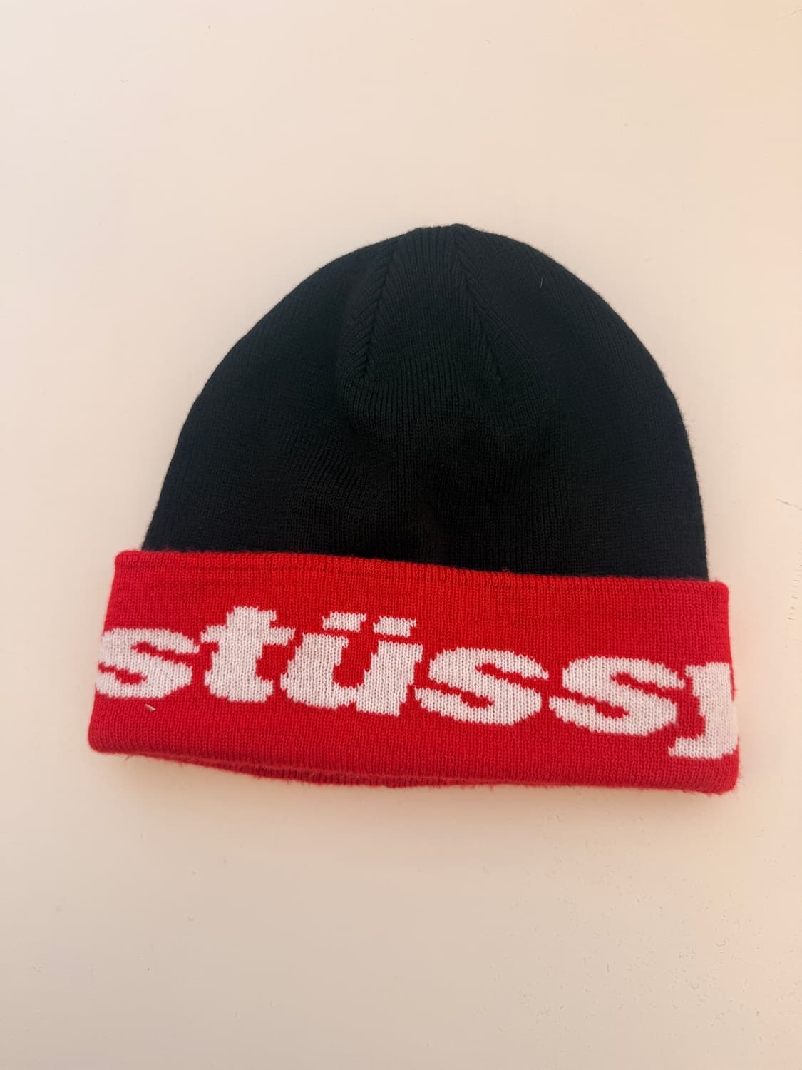 스투시 (STUSSY)헬베티카 자카드 비니 상품이미지1