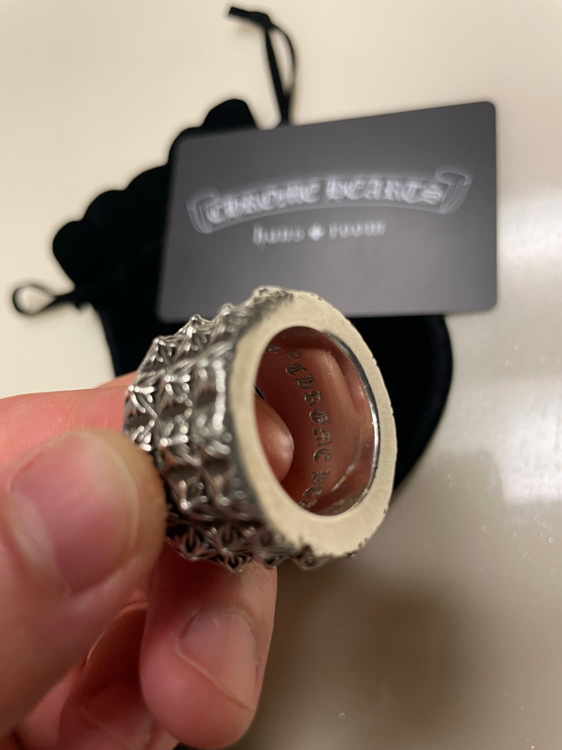 크롬하츠 트리플 피트 펑크링 상품이미지2