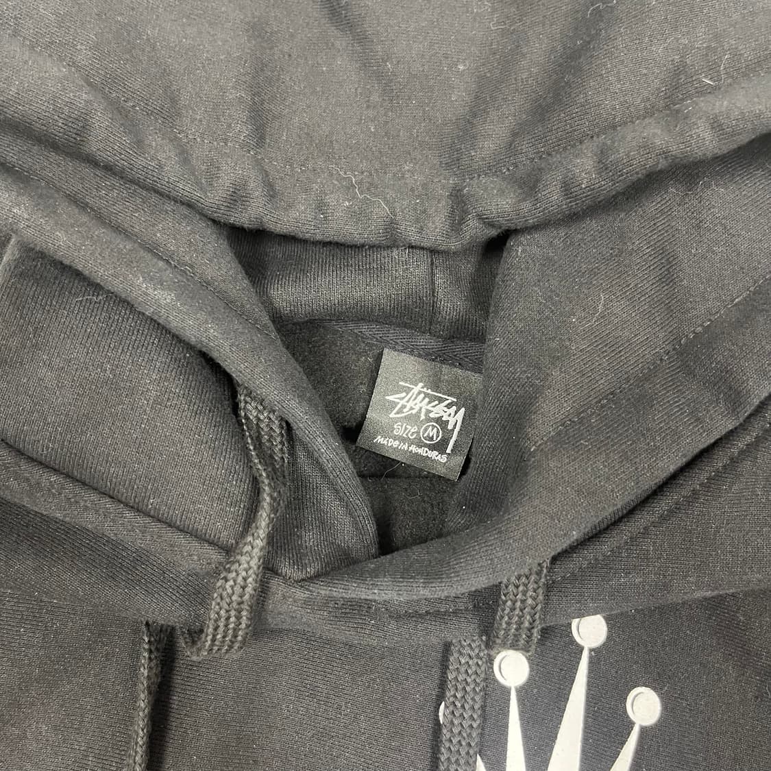 Stussy black Regal Crown hoodie 상품이미지8