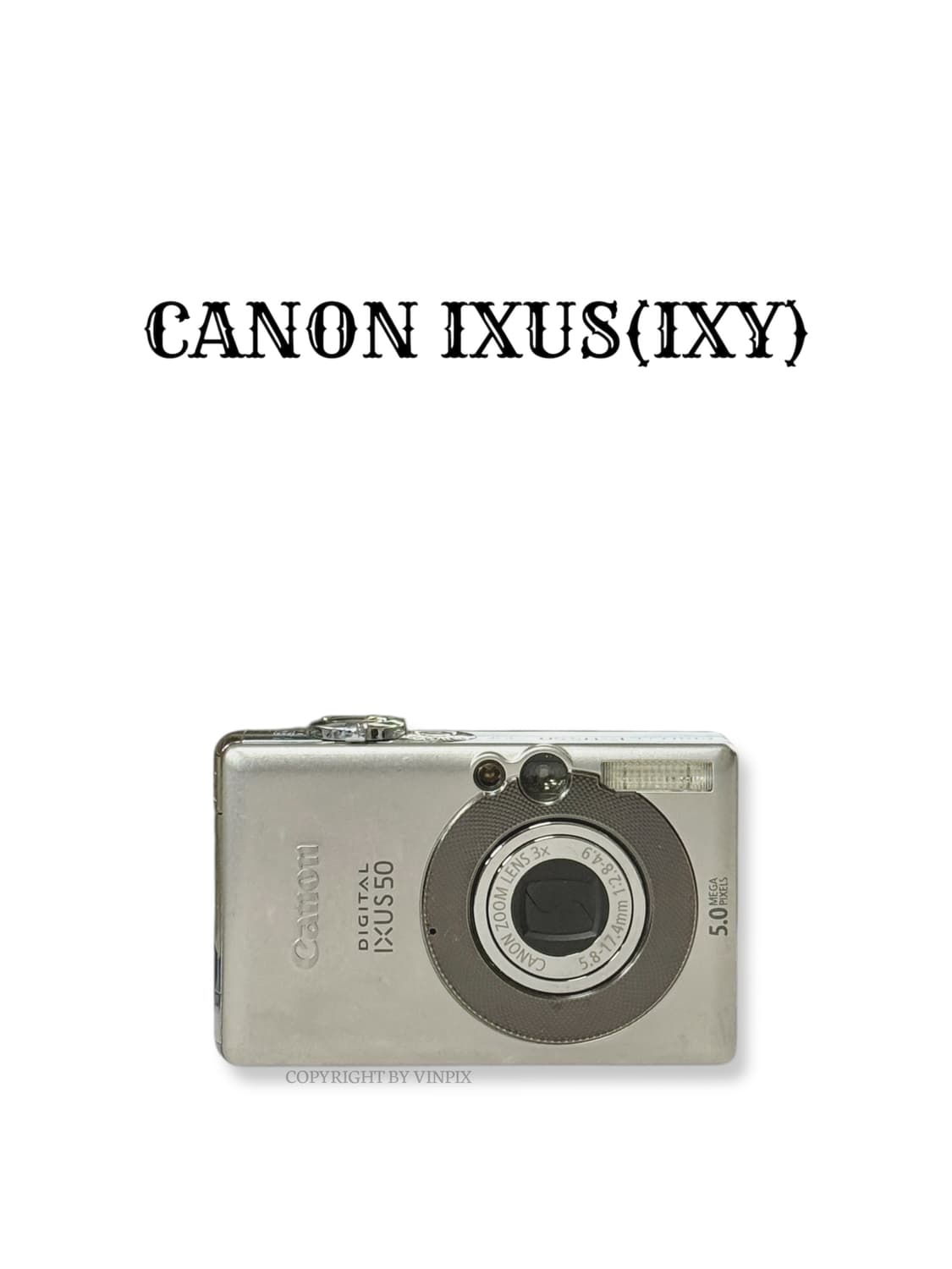 |아이유픽!🫶🏻| 캐논 익서스 50(ixus 50) 디지털 카메라 상품이미지1