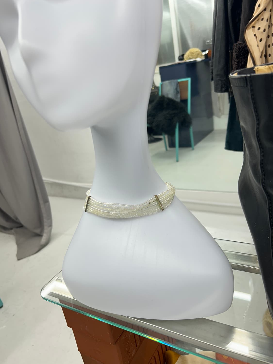 홀로그램 비즈 초커 상품이미지1